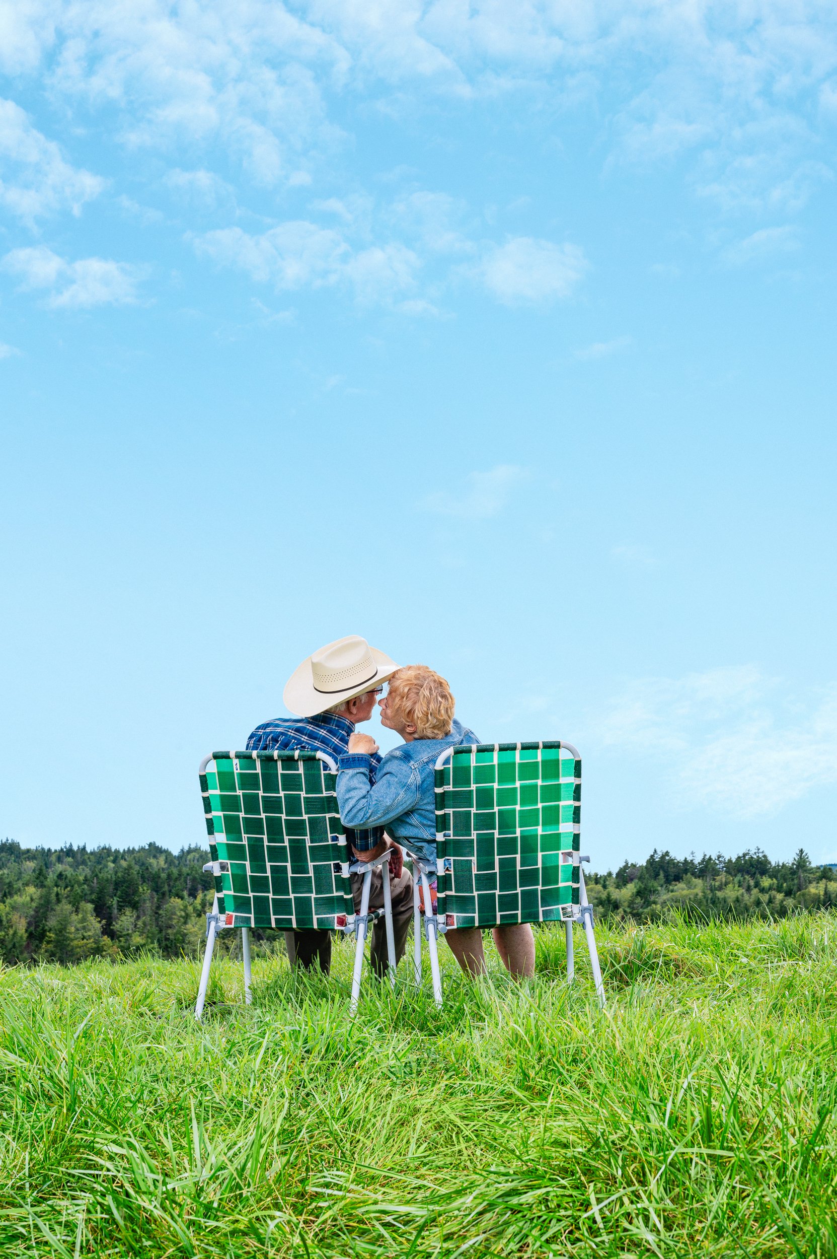 Cossette / UNI Financial Cooperative - Outdoor Natural Setting - Retired Couple