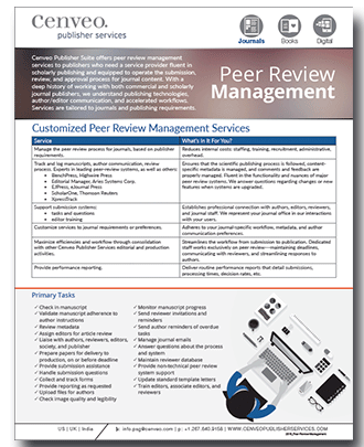 Peer Review Management