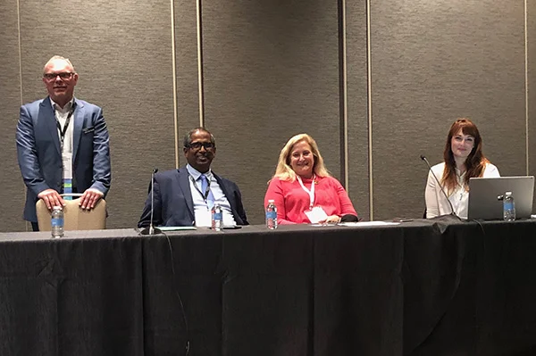 Mike Groth, Atul Goel, Pamela Starr, and Caroline Desrosiers at #SSP2019