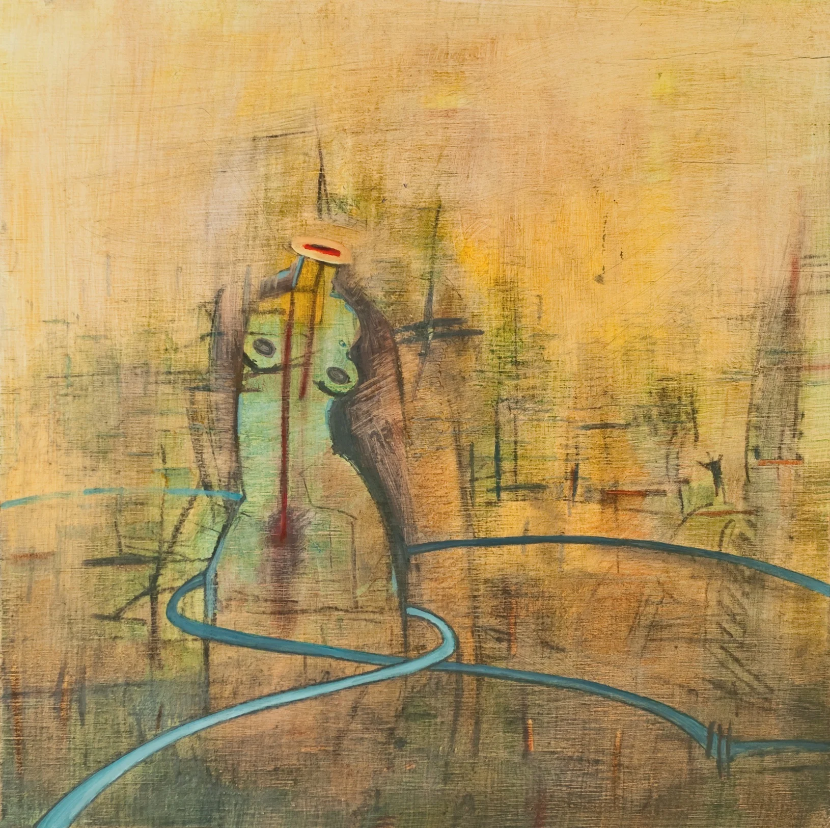 12"x12" oil on wood