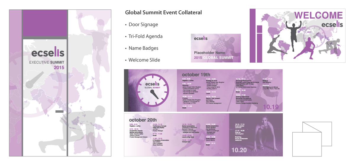 Google Summit Event Design For Ecselis Havas Kimberly Schwede Design