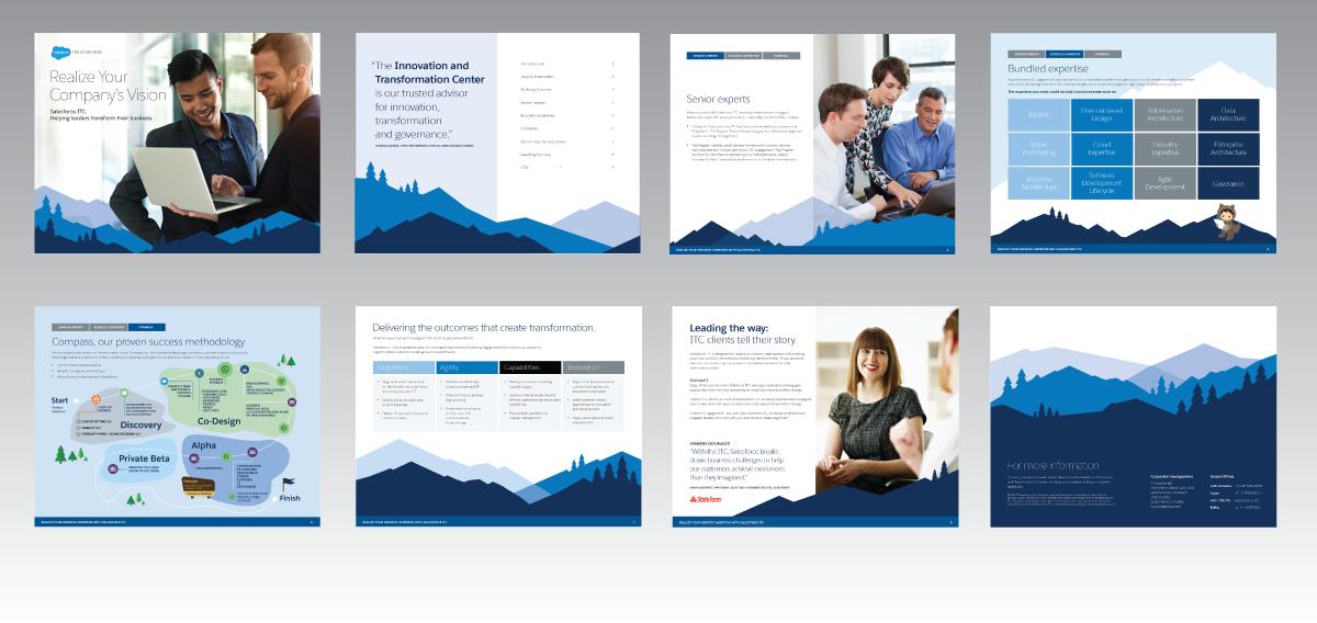 SALESFORCE Project: Salesforce (ITC) Innovation and Transformation Center eBook: Helping Leaders Transform their Business.