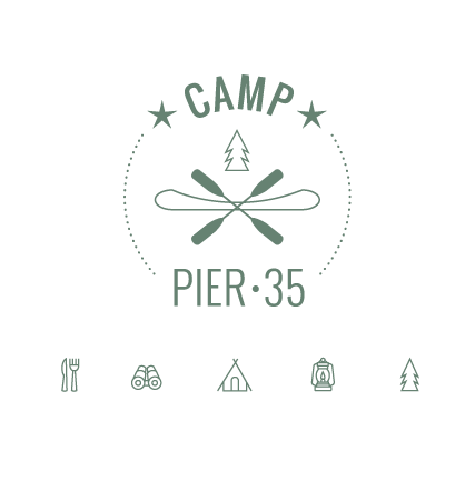 Camp Pier 35 San Francisco Logo Design by Kimberly Schwede Graphic Design.png