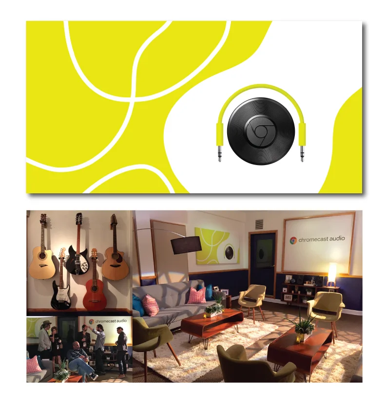Google Chromecast Audio - Interior Design Wall Art 
