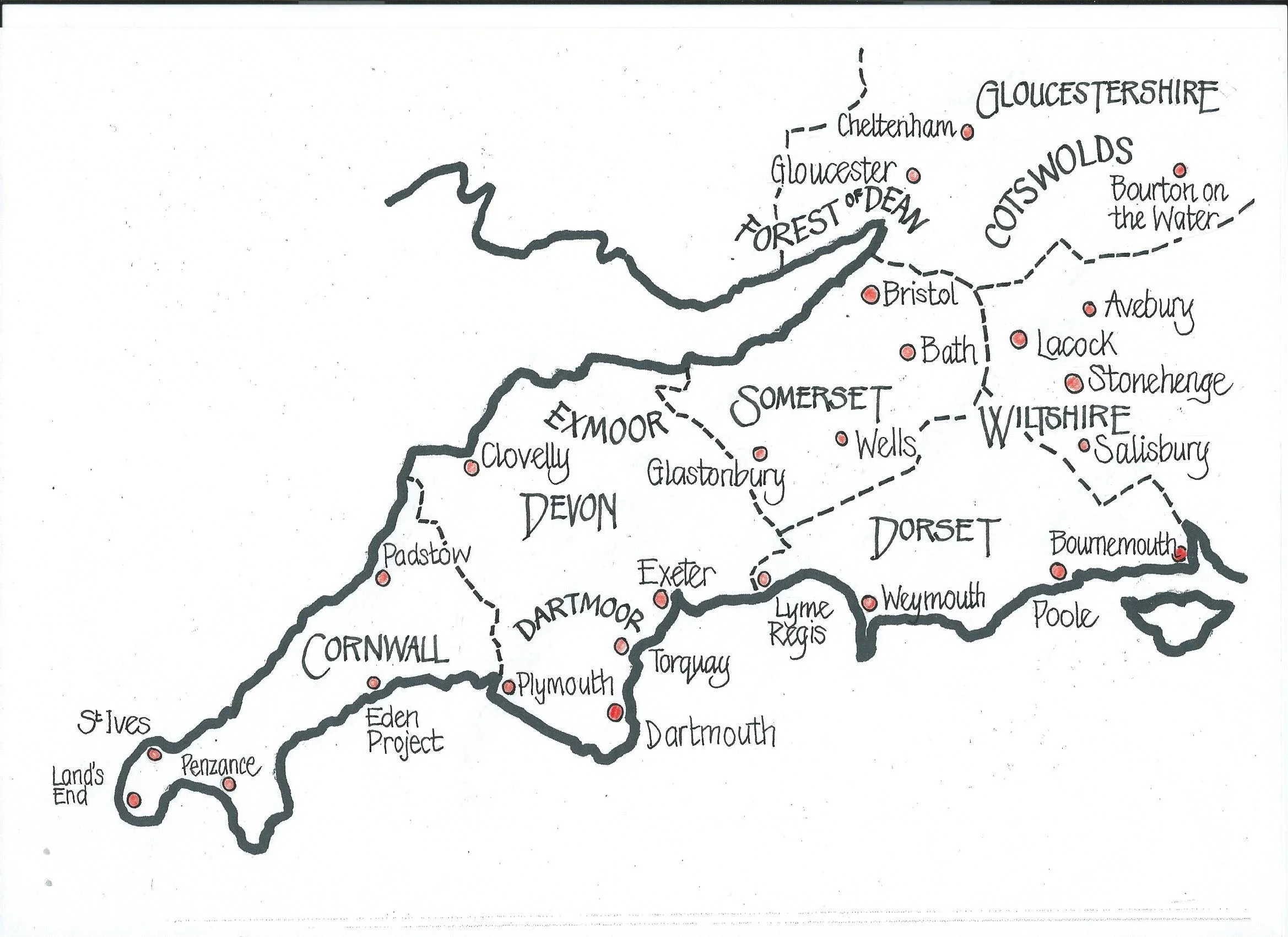 We have guides in all six counties, many in Bath and Bristol