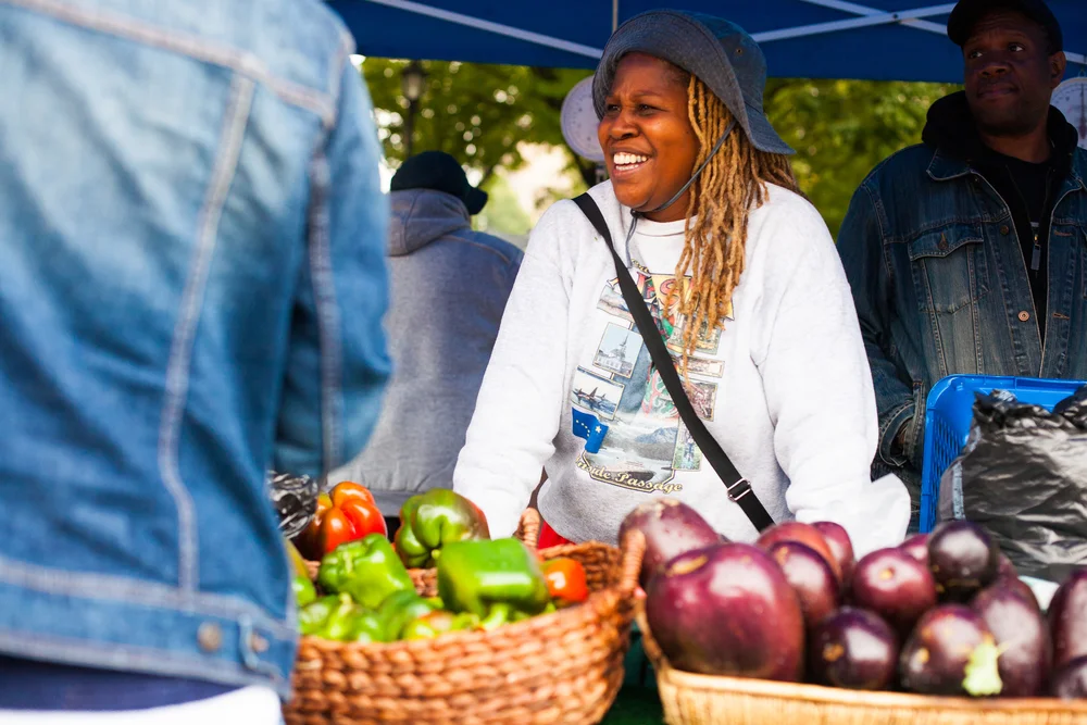 Karen's Motto: If you come to market hungry, you won't leave market hungry
