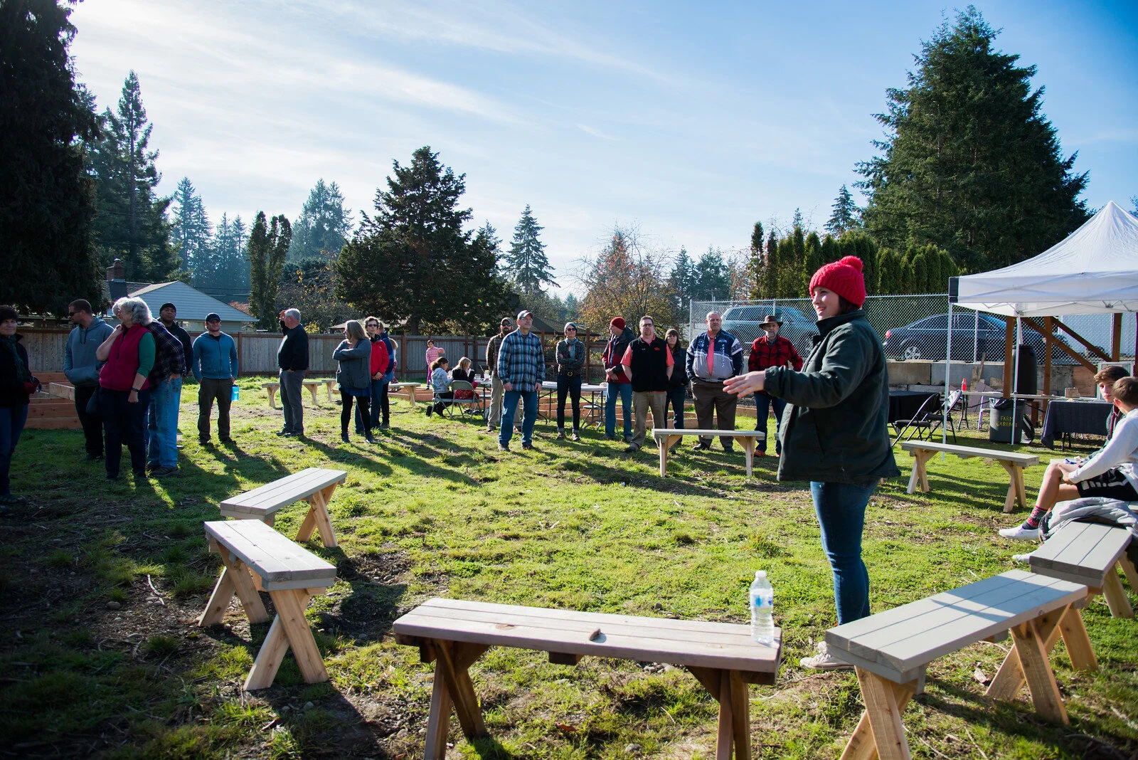 &nbsp;“Every person heals from trauma in their own way and growing food can help but that process might be different for every person”