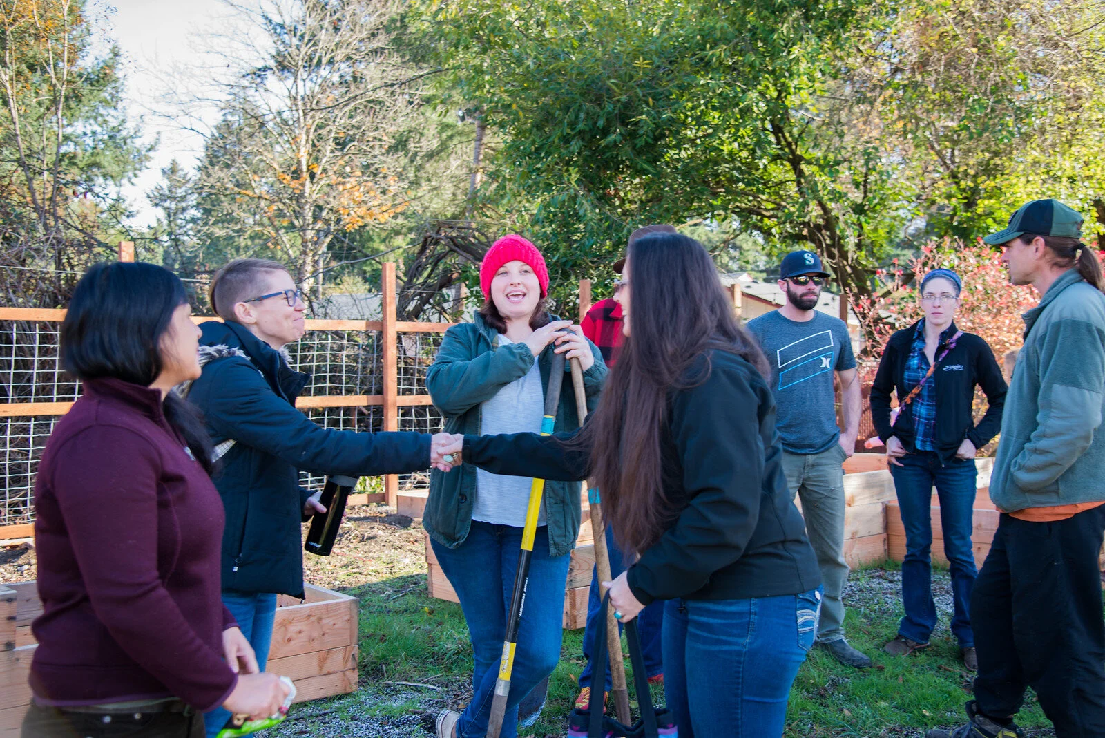 “How are we going to restore our food systems if we are destroying our land?&nbsp; It’s not a new thing to treat the land [with respect], it’s a new name for traditional ways… It’s a way to feel safe, connected with the earth and to learn…to heal.”
