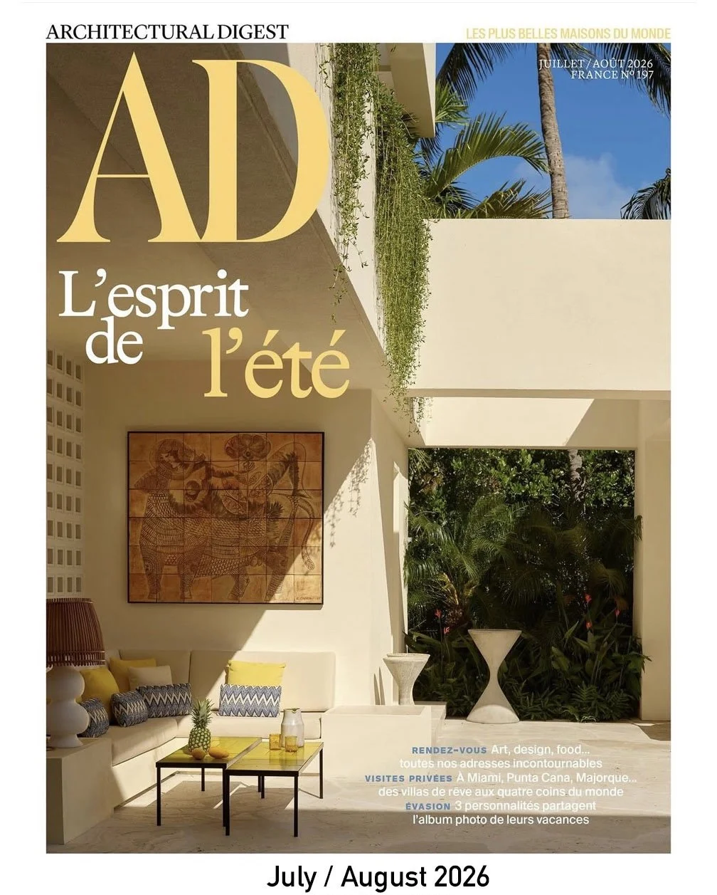 AD FRANCE JULY/AUGUST 2026