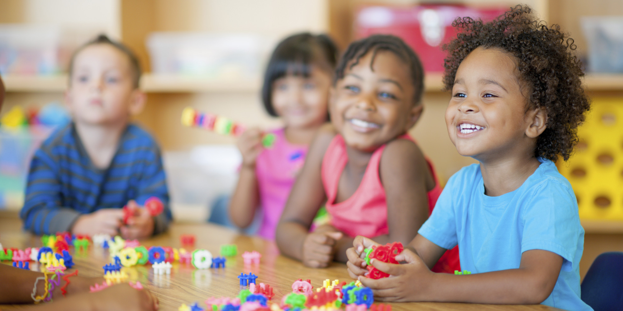 kids in a classroom