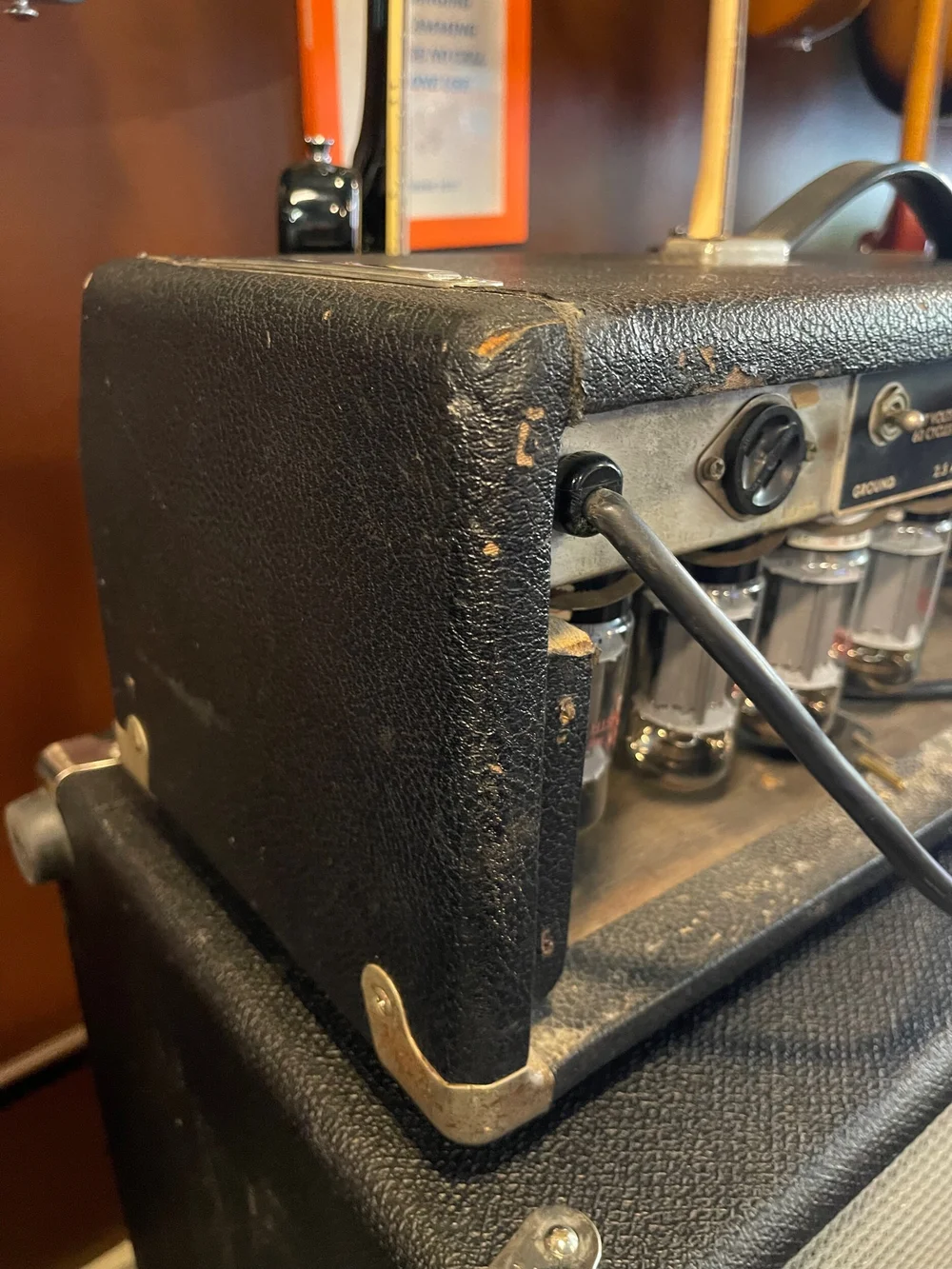 カーキ×インディゴ fender usa pro jr amp ブロンド 状態よし - 通販