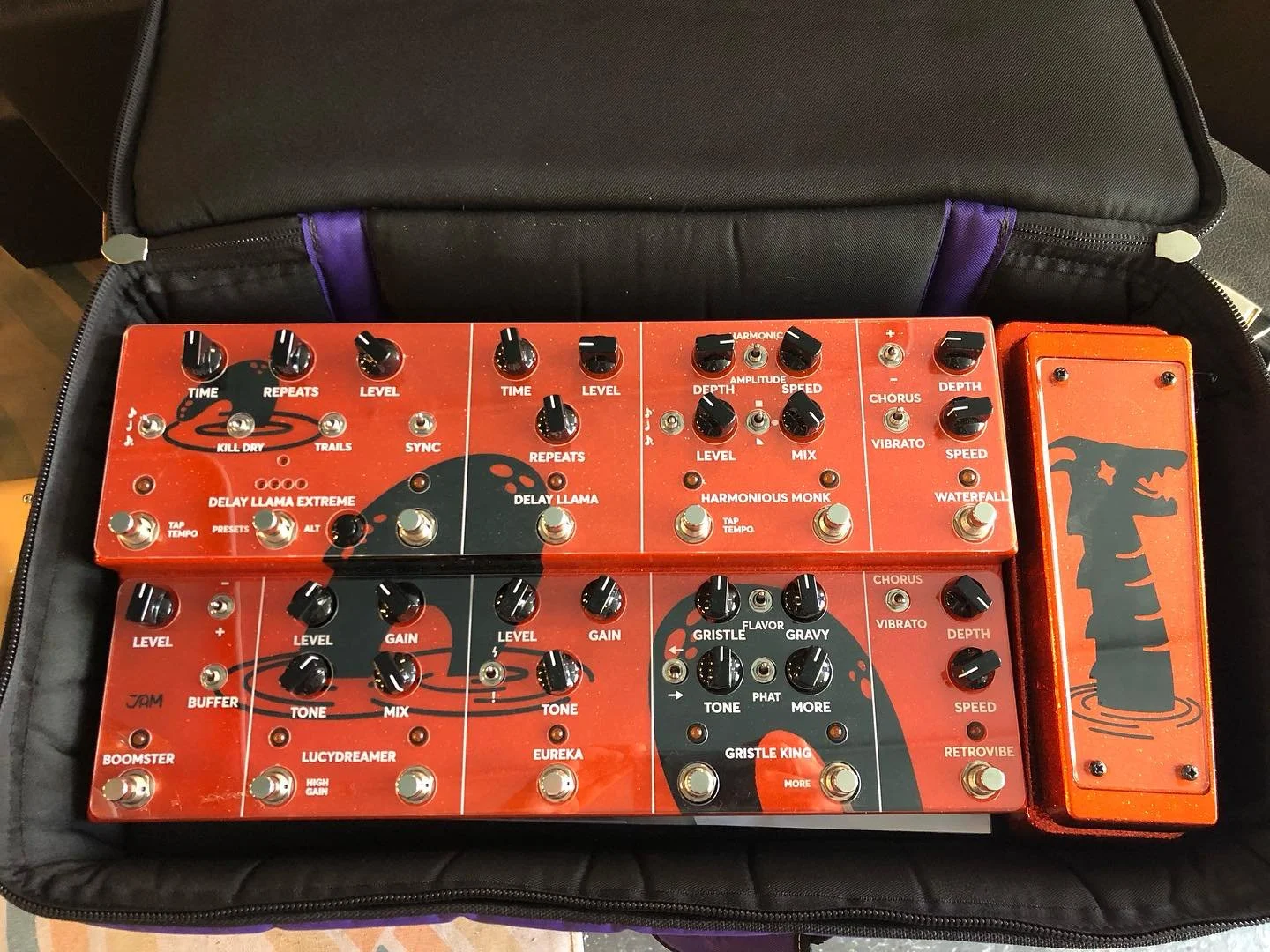 It&rsquo;s time to ditch your pedal board because the @jampedals Koch Ness Monster Supreme has arrived!