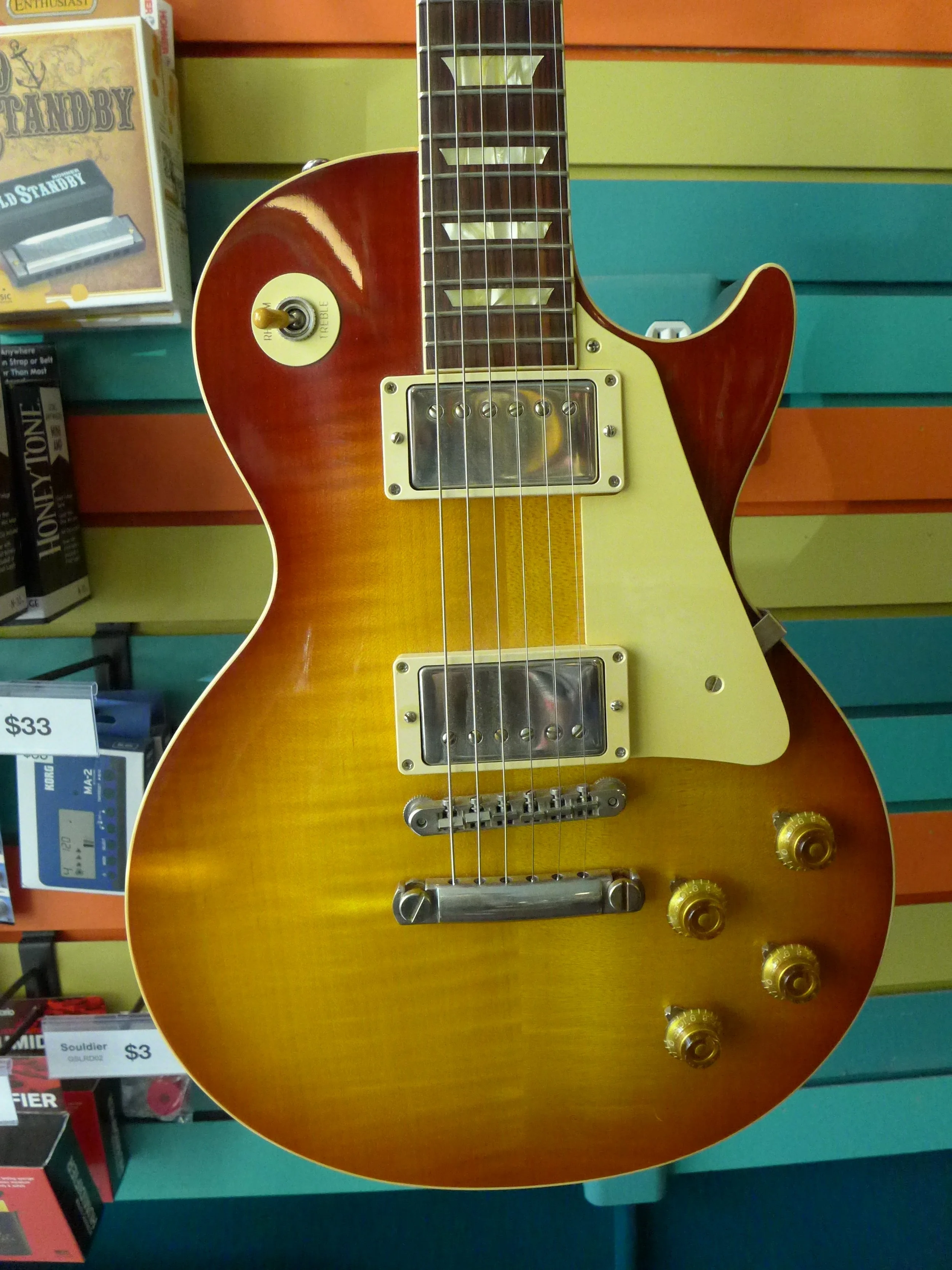 Gibson '58 Les Paul Standard Wildwood Spec
