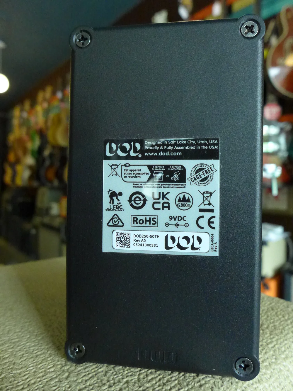 ギター DOD 250 50th Aniversary Limited Edition Guitar Pedal