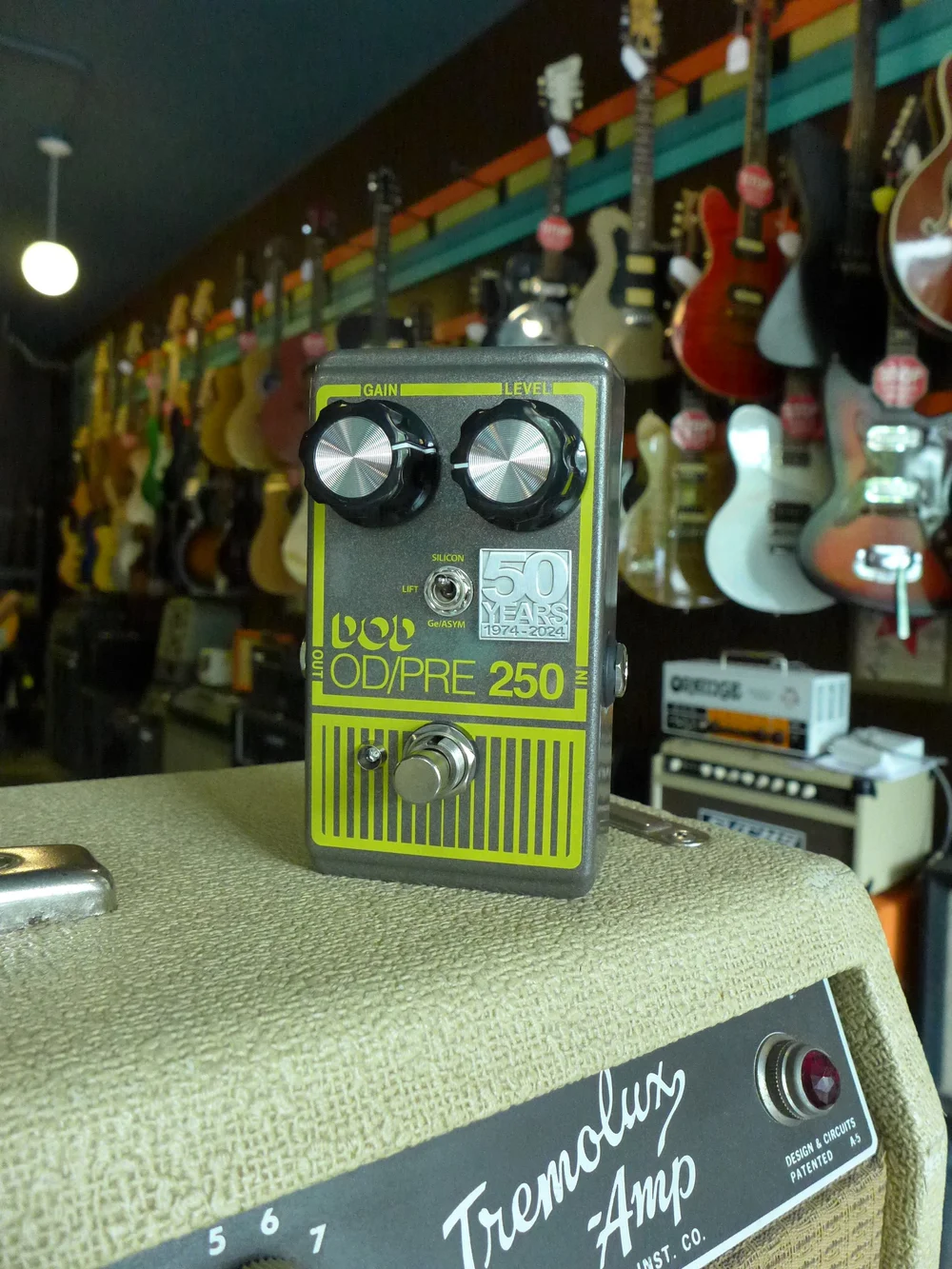 ギター DOD 250 50th Aniversary Limited Edition Amazon.com: Digitech DOD-250-50TH Overdrive Preamp 250-50th