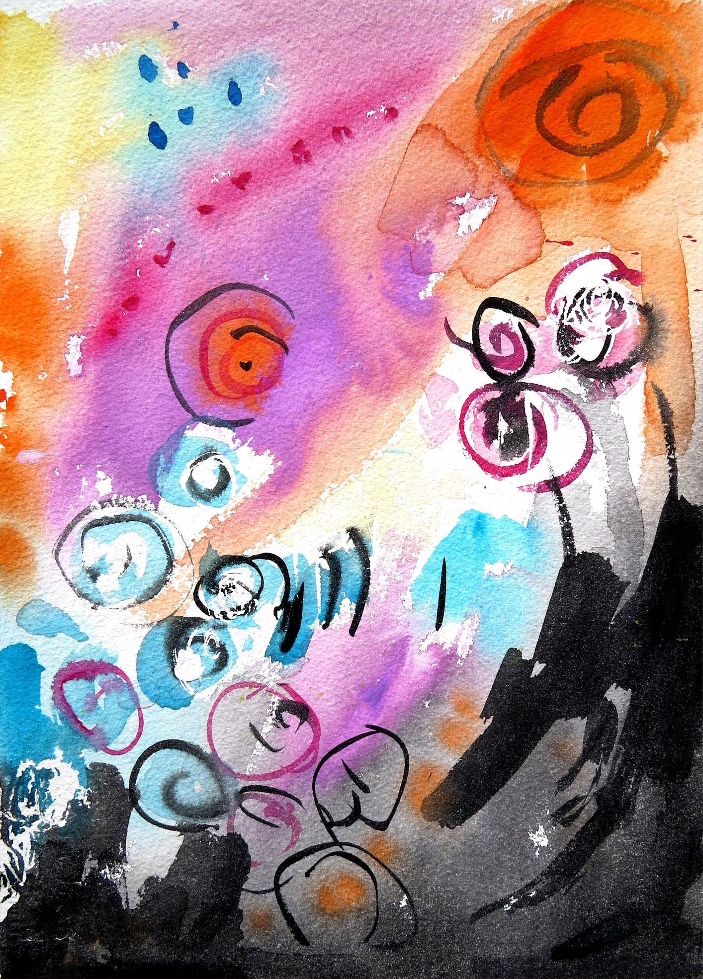abstract original art