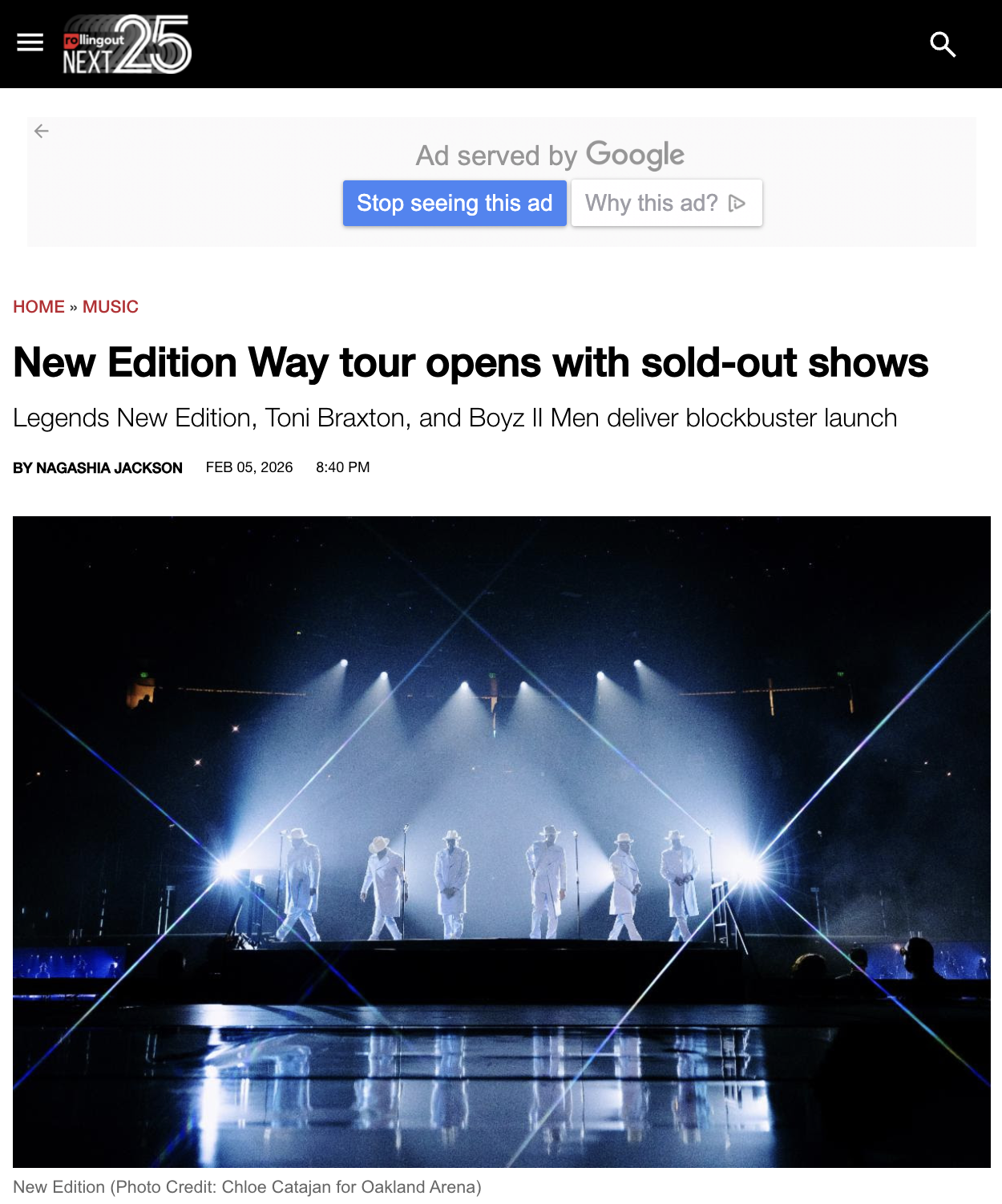  New Edition - Rolling Out 