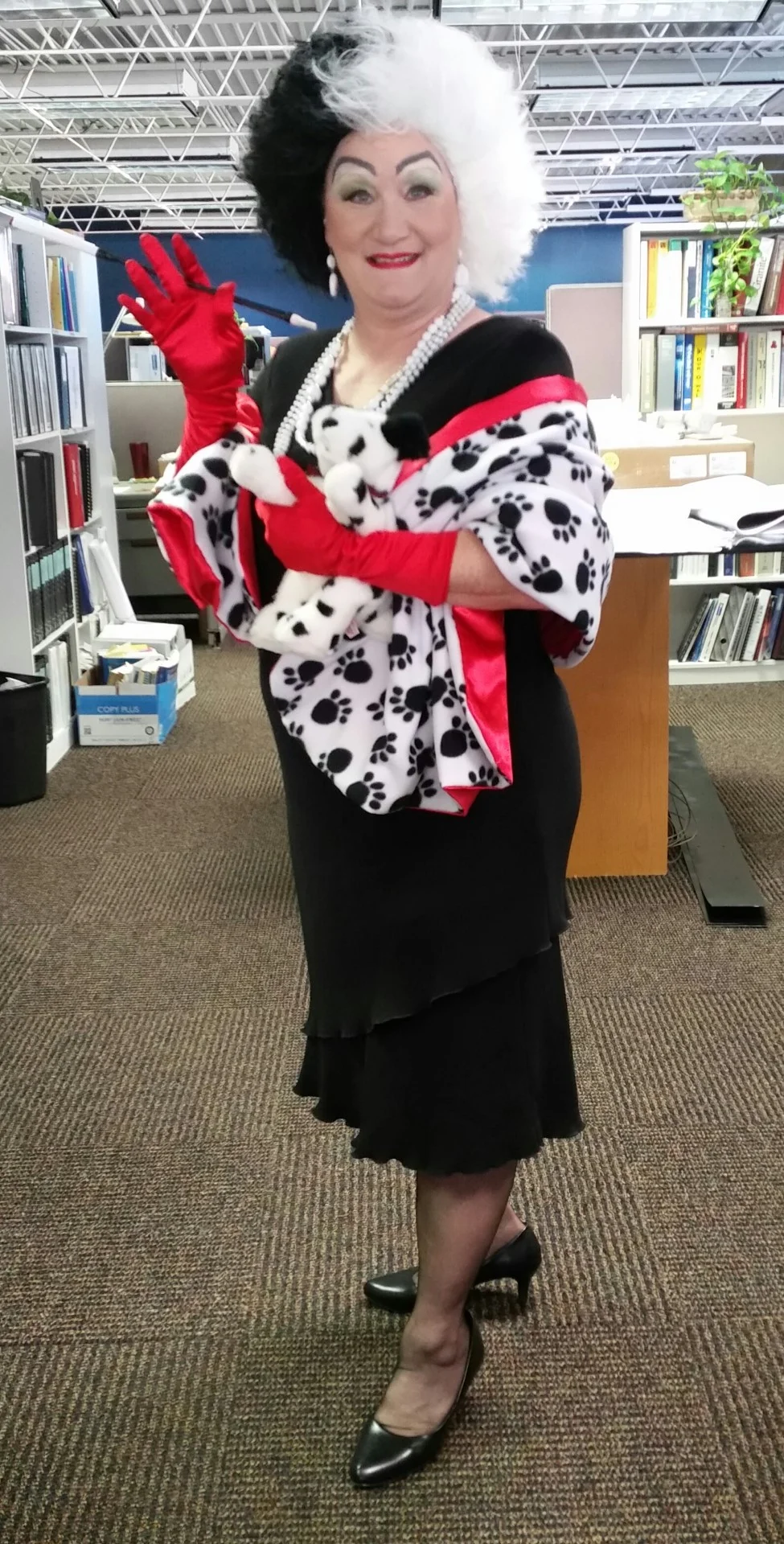 Cruella de Vil -- Best Overall Costume