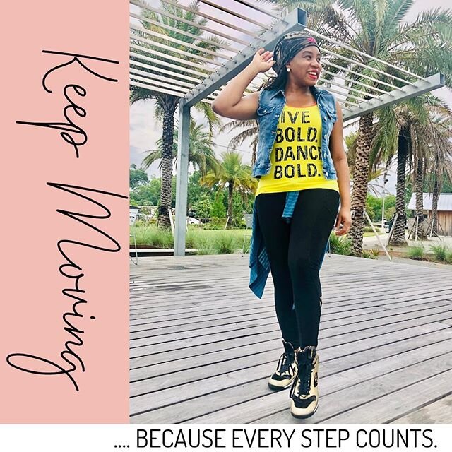 When you feel like you can&rsquo;t ... keep moving.... Because every step counts.⁣⁣⁣
⁣⁣⁣ I know it&rsquo;s difficult right now. Do your best to exercise not only your mind and spirit but also your body! ⁣⁣⁣
⁣⁣⁣
Studies have shown that exercise can se