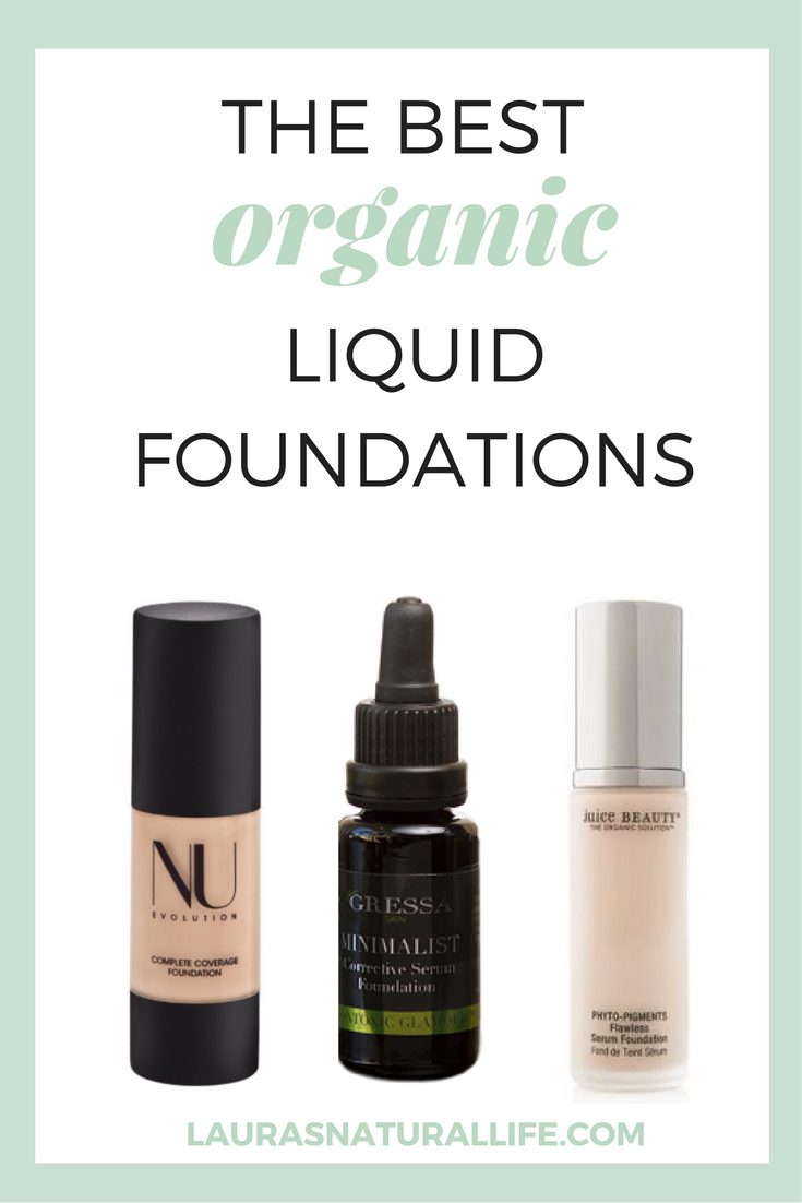 The Best Organic Liquid Foundations 