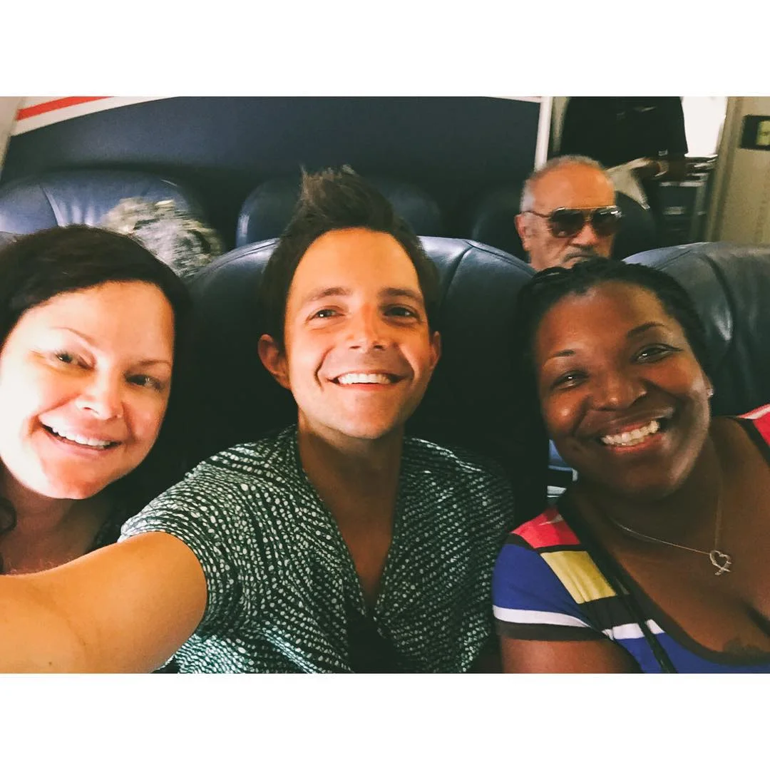 I didn’t get to sit next to Andrea on our first flight yesterday, but I made some great new friends. Pray for Glinda the baggage handler from Seattle and Lisa the Neurologist from Atlanta. On the second flight, I got to have an amazing conversation with Mike, the pilot from Portland. He was so real about his faith journey.