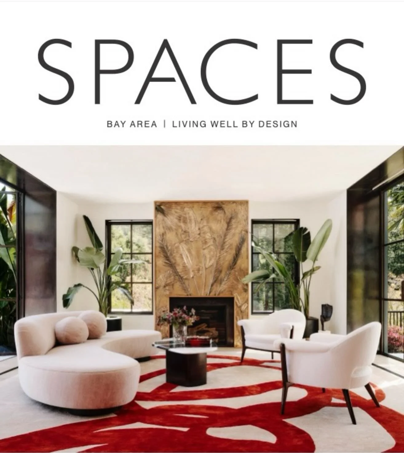 Cover feature, the January issue of SPACES magazine.

A modern retreat rooted in warmth and craft.
Bronze fireplace anchoring this living room, where architecture and interiors meet in perfect balance.

Architecture @andrewmannarchitecture 
Interior 
