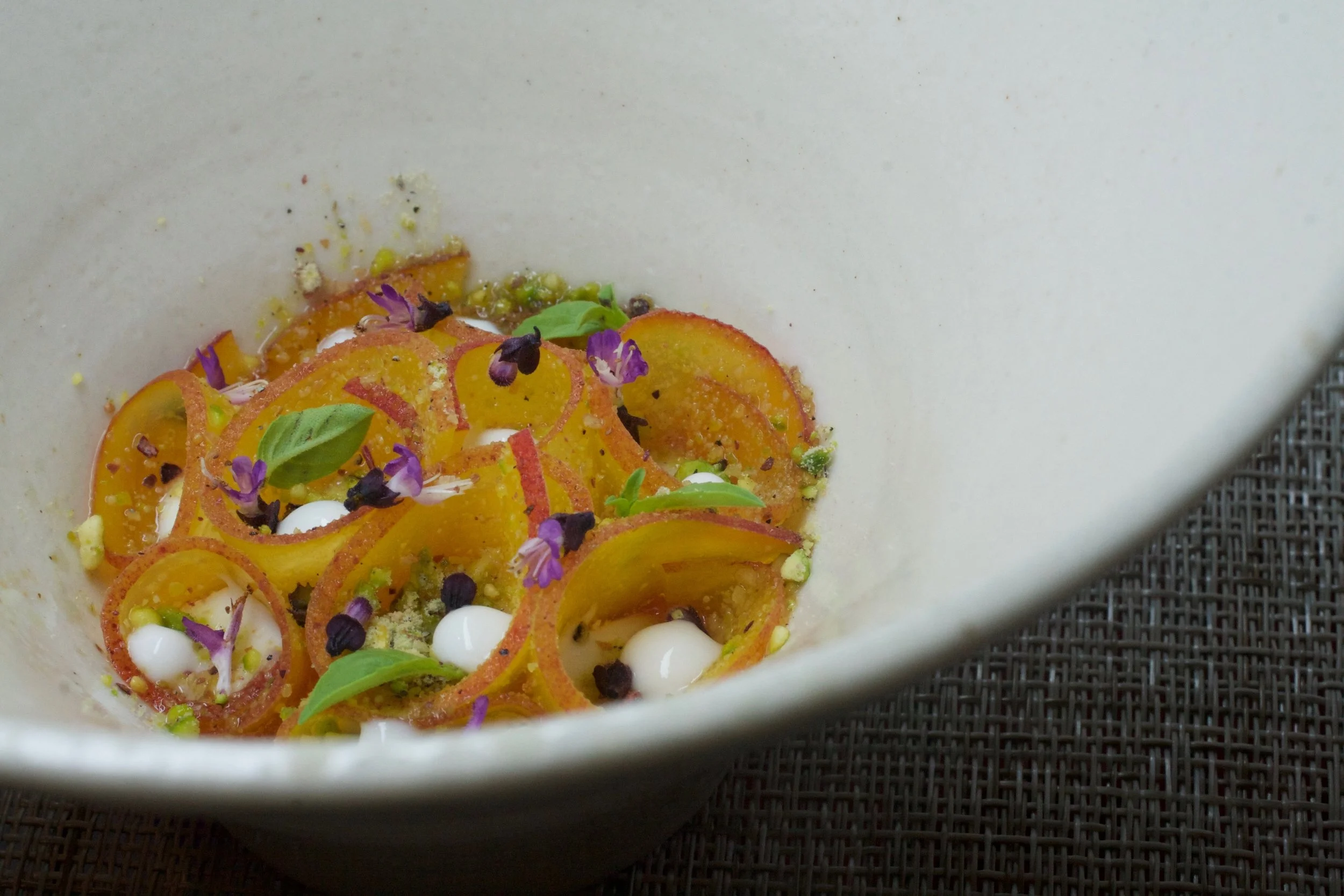 Each plate at Six Test Kitchen is artfully crafted and plated for maximum WOW.