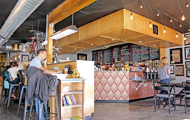 Are you an 80s kid? 👩&zwj;🎤👨🏾&zwj;🎤Even if you&rsquo;re not, you should probably check out @nauticalbean_slo &lsquo;s new location for a game of Pac Man and a Rainforest Latte. ☕️ Read all about the rad inspiration behind the longtime coffee sho