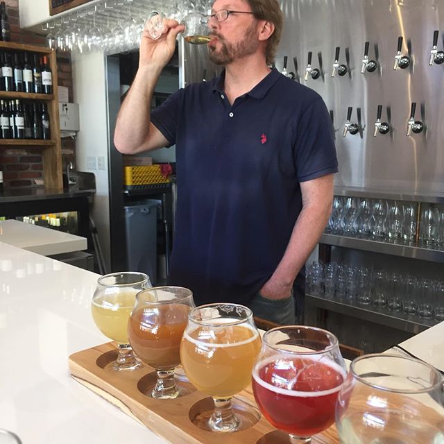 This guy doesn&rsquo;t follow the rules. 😛These wild fermented Farmhouse ciders aren&rsquo;t made from apple...but rather kiwi, Asian pear, peach, strawberry and pluot! Look for the whole story on @ciderbarslo &lsquo;s many surprising offerings in n