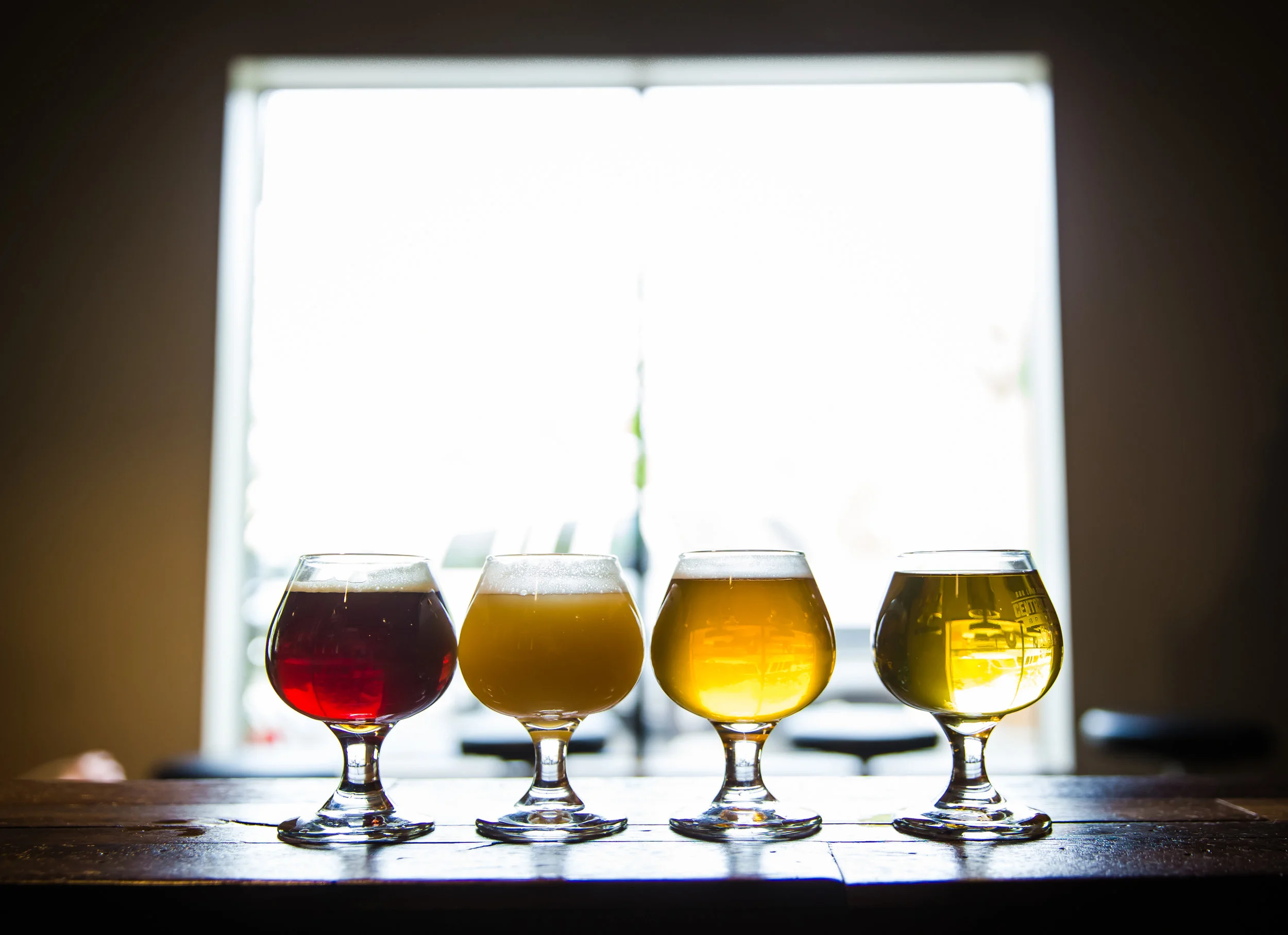 STARS OF SLO From left, Central Coast Brewing Company's General Schwarz Schwarzbier style beer, Moonbuggy IPA, Monterey Street Pale Ale, and Terrifico Mexican style lager.