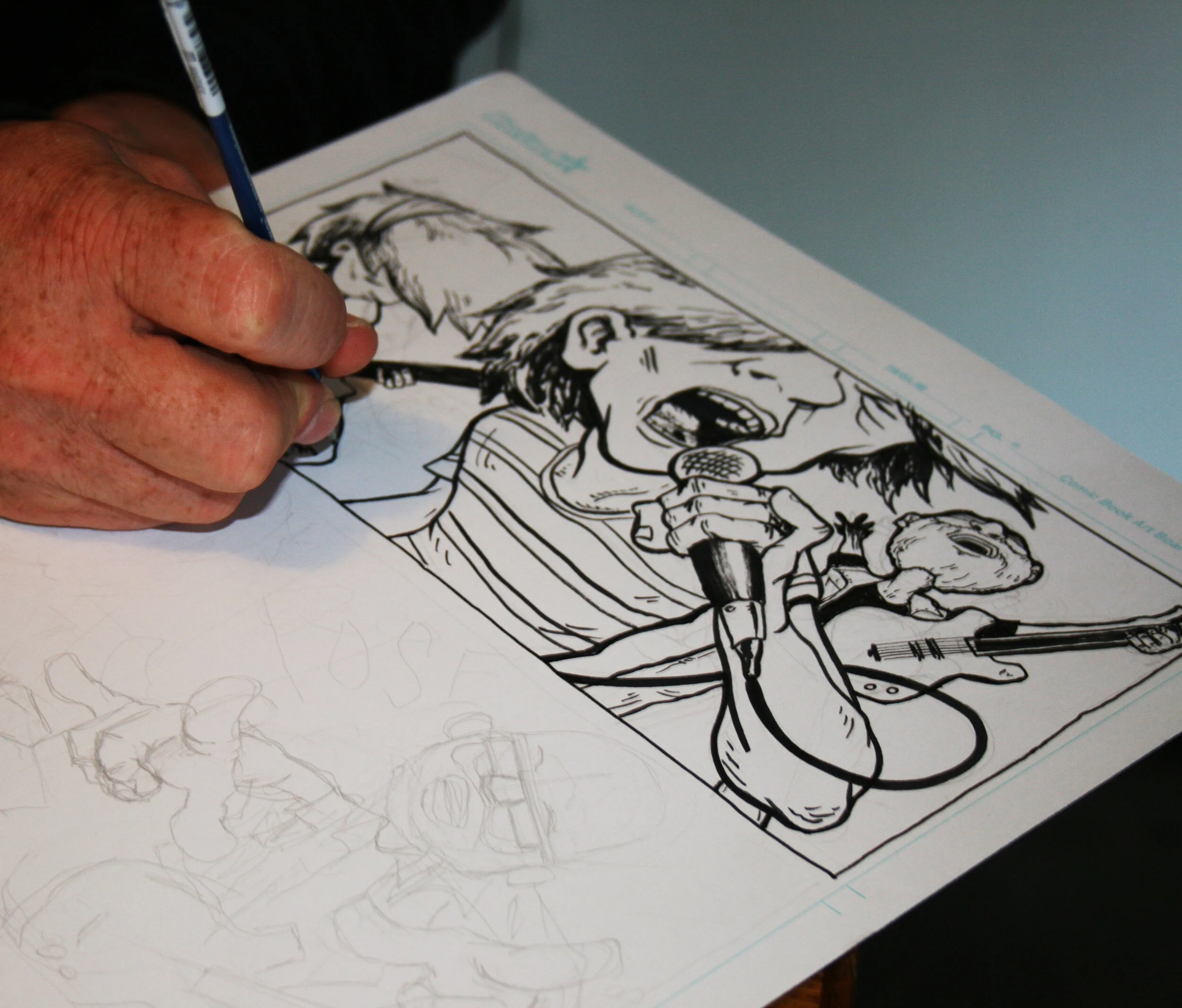 A sketch is born