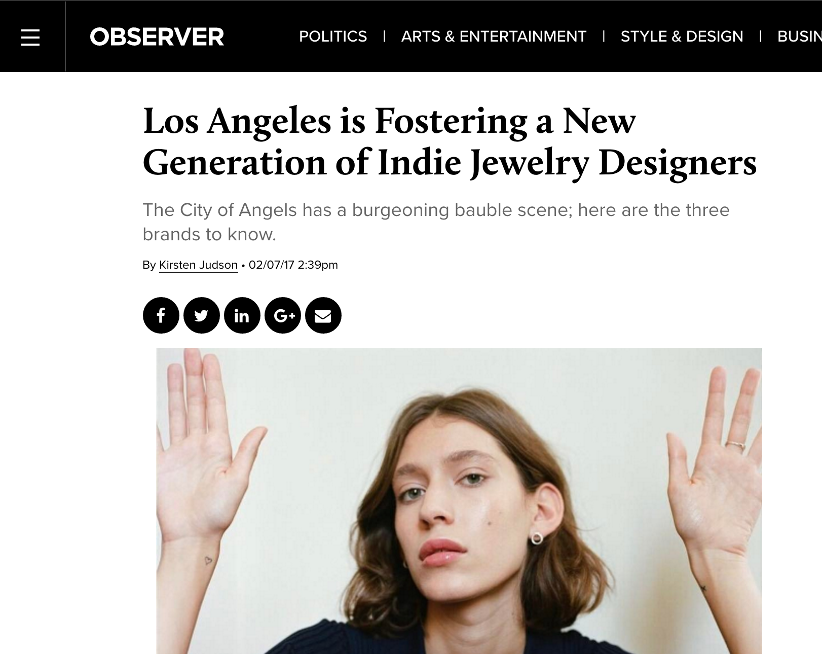 Los Angeles is Fostering a New Generation of Indie Jewelry Designers