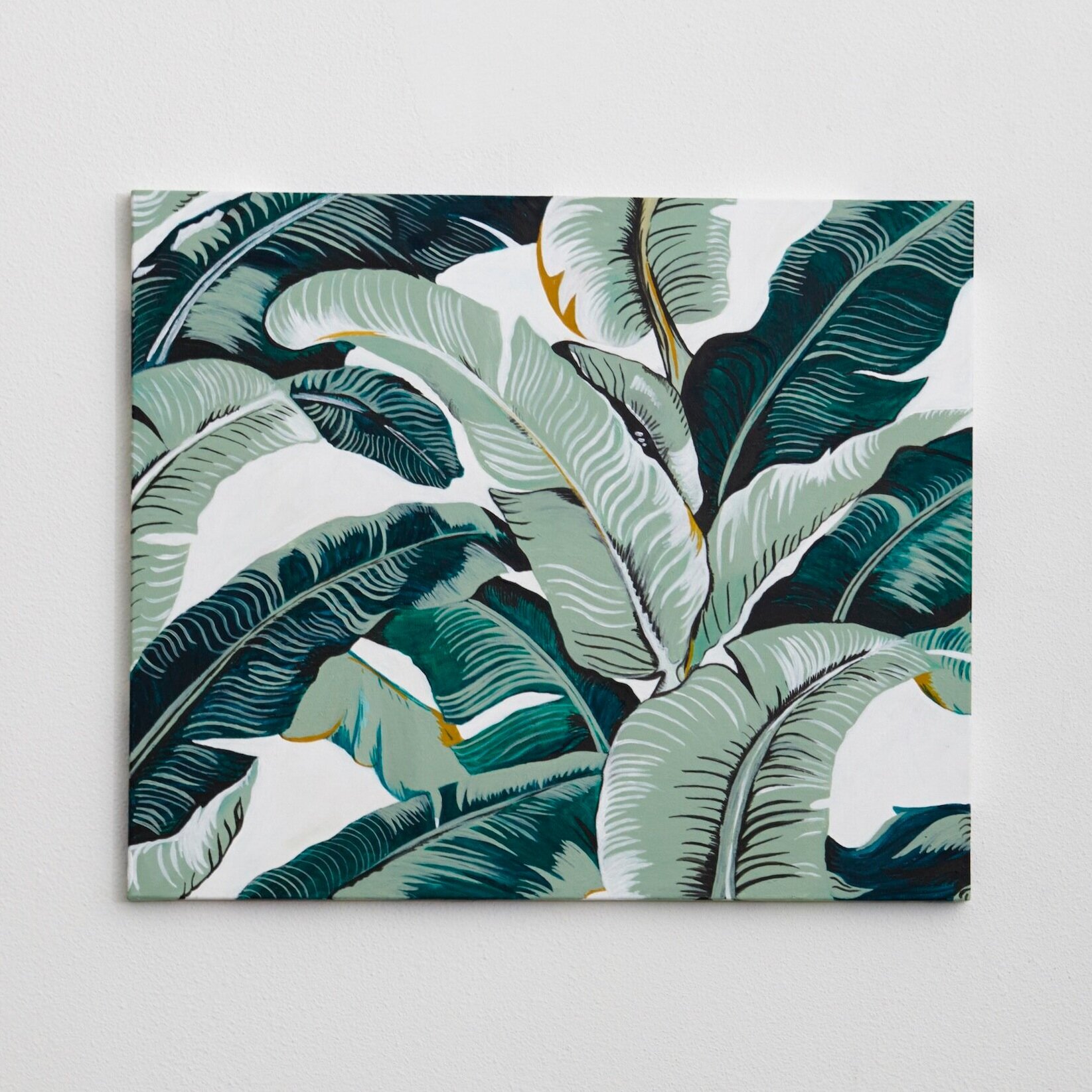 Martinique, 22 x 24 inches, acrylic and gouache on canvas