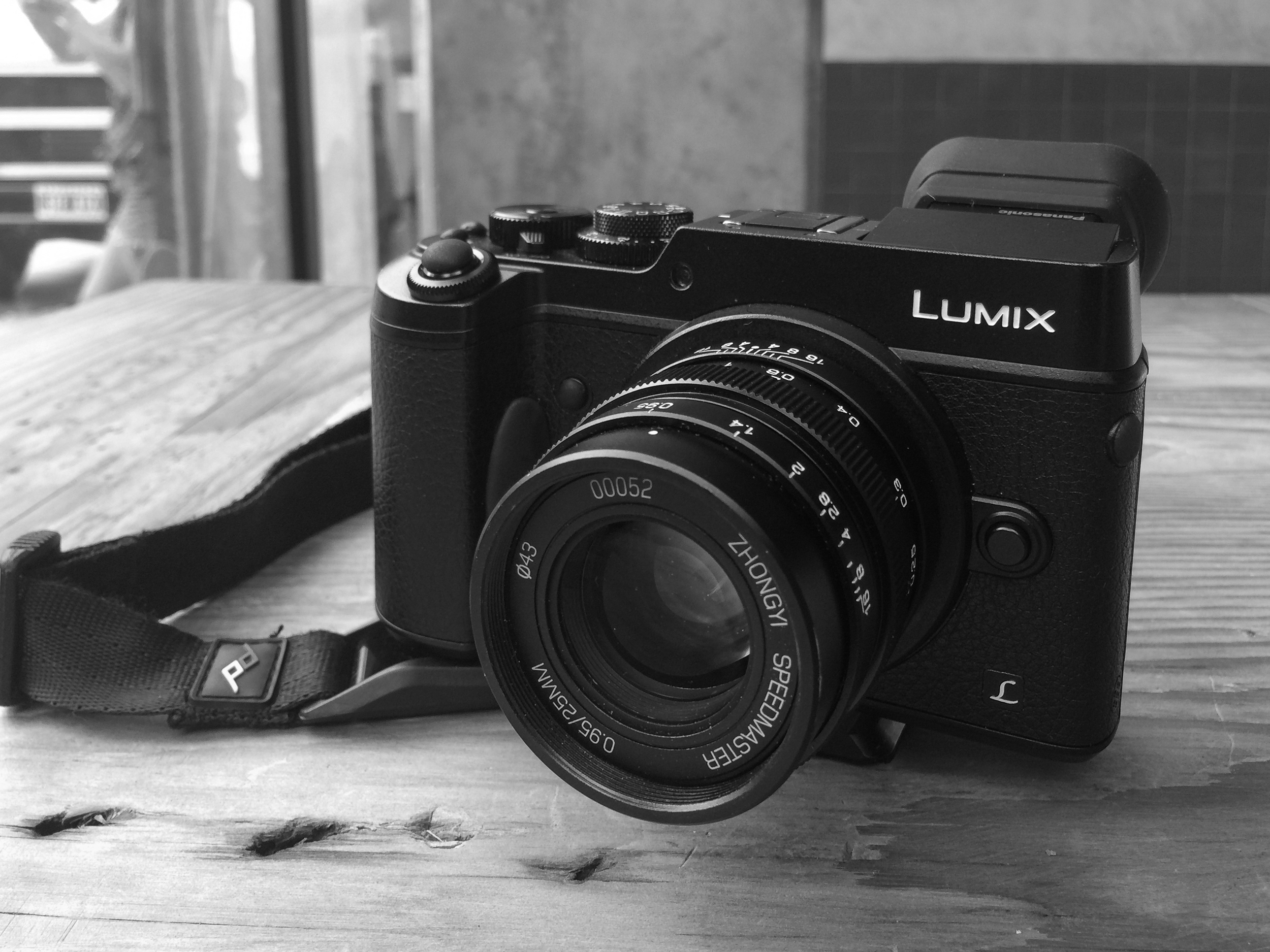 I don't have a nickname for my GX8/Speedmaster combo but I often refer to badass. That count?