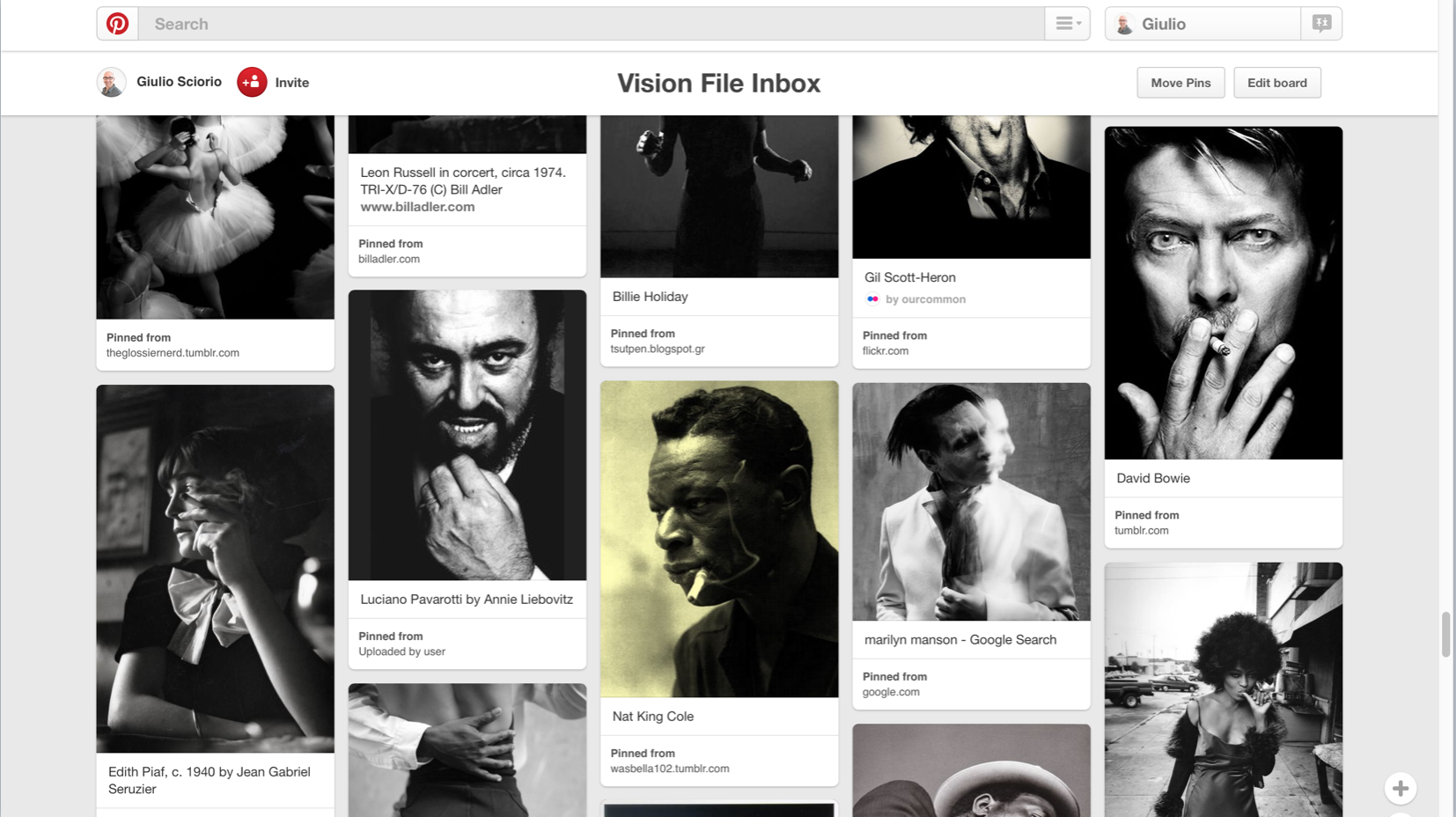 Tools like Pinterest can help you focus your vision.