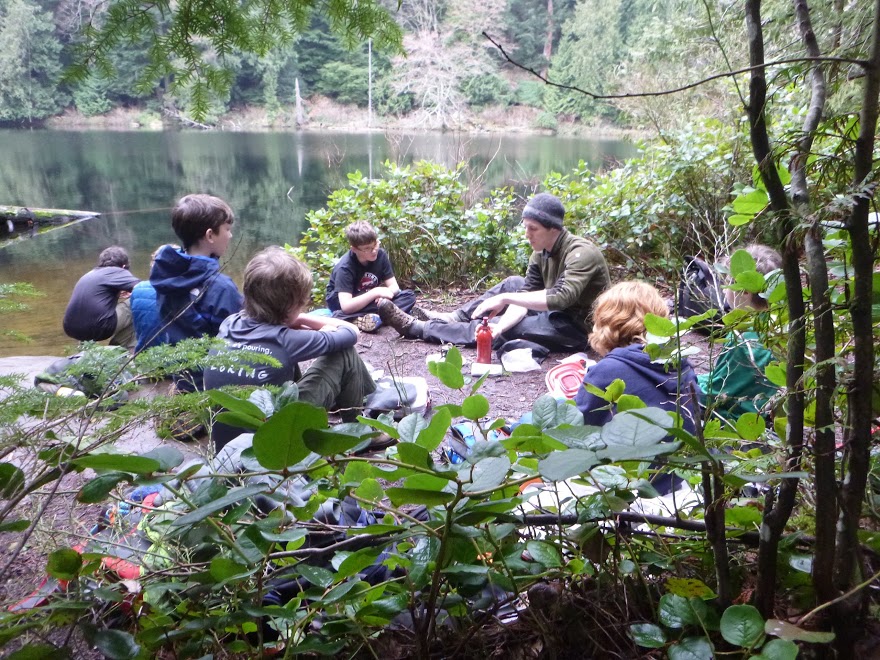BEC group meeting lakeside during spring 2016 season