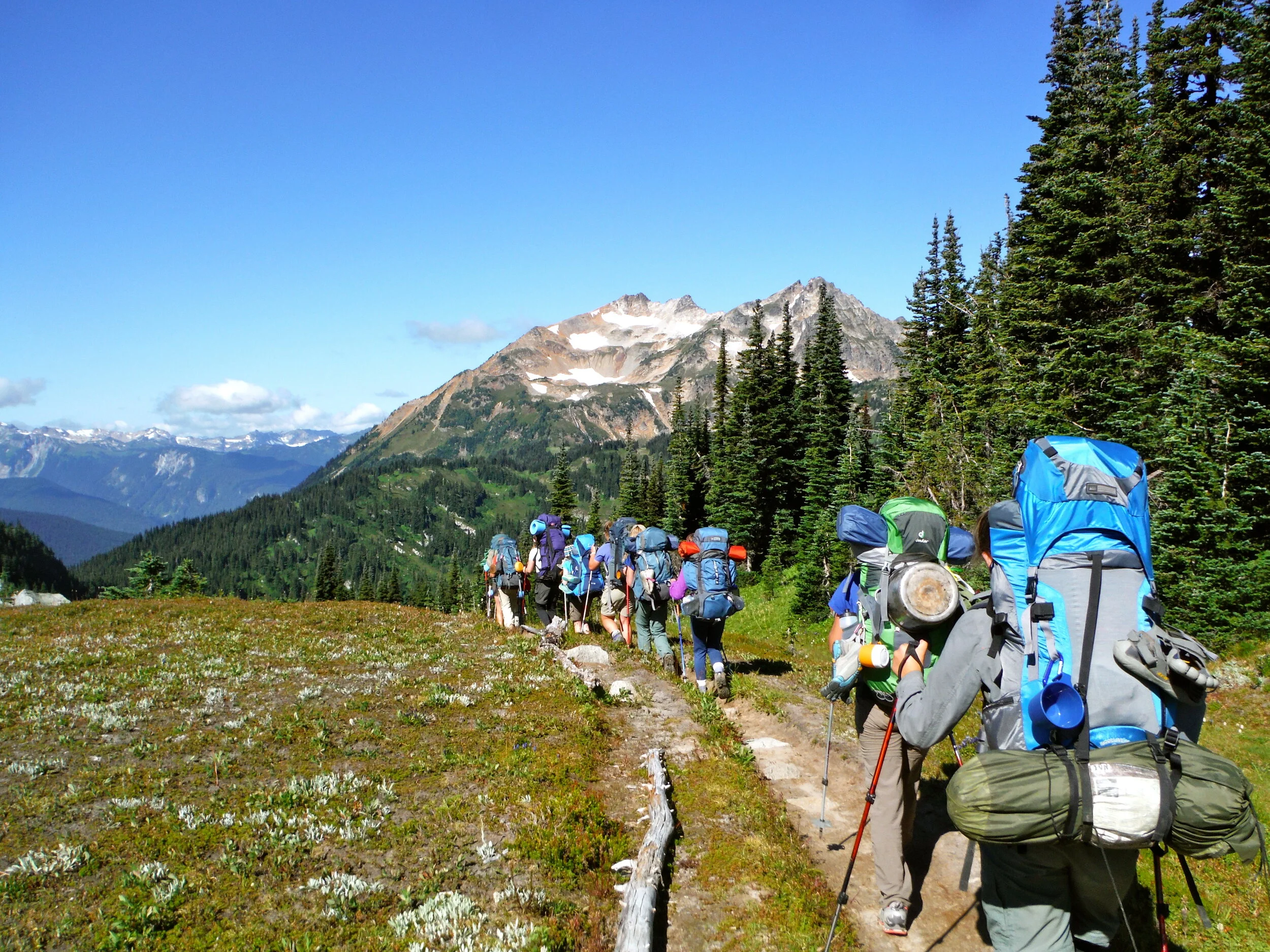 backpack trip