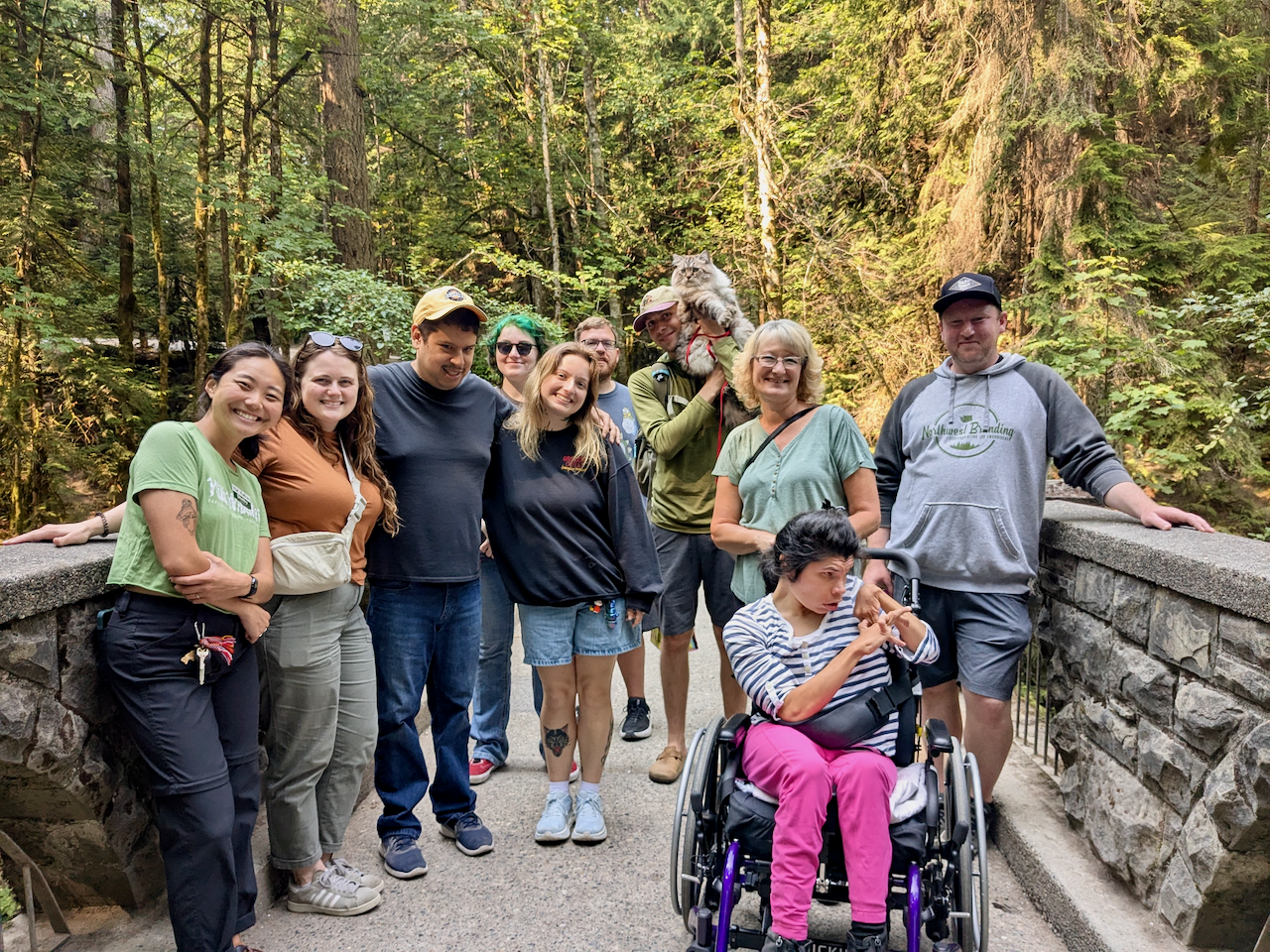 Wonder Walks - April at Whatcom Falls Park