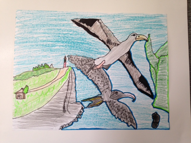 Third Place: Kamalu Hussey, 2nd Grade, Kanuikapono PCS