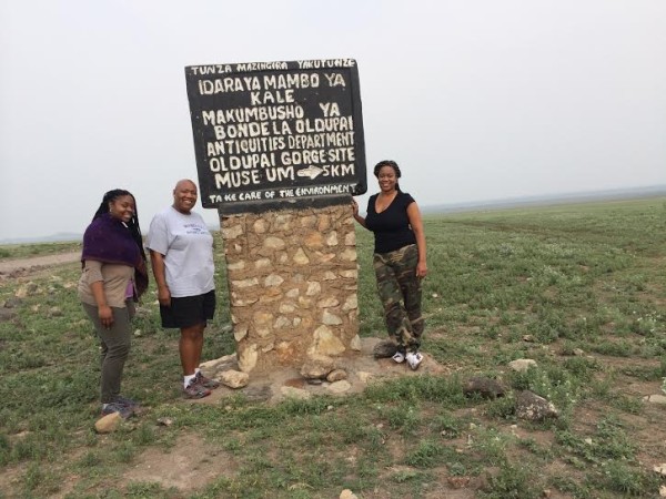 Us at Olduvai Gorge