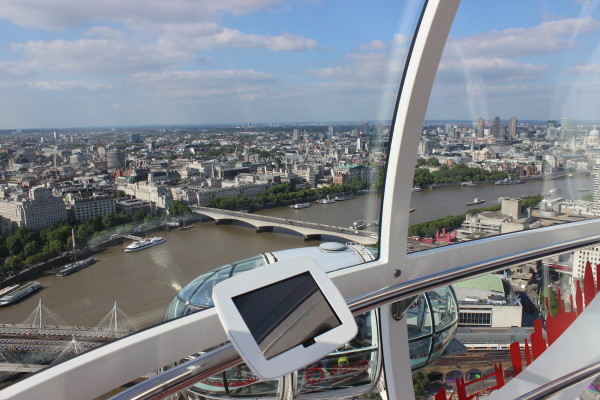 View from London Eye
