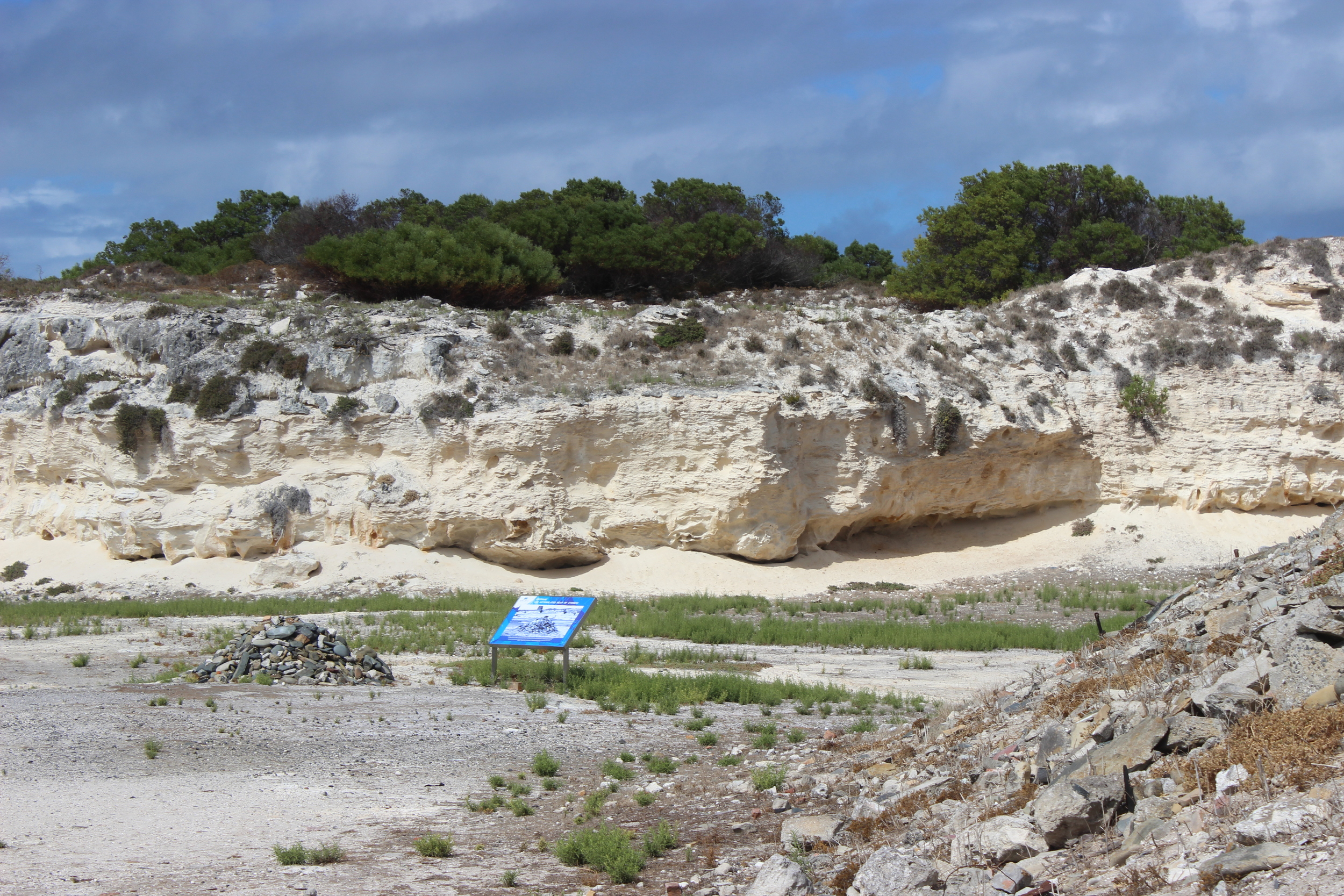  Lime Quarry where prisoners worked,&nbsp;including Nelson Mandela. 