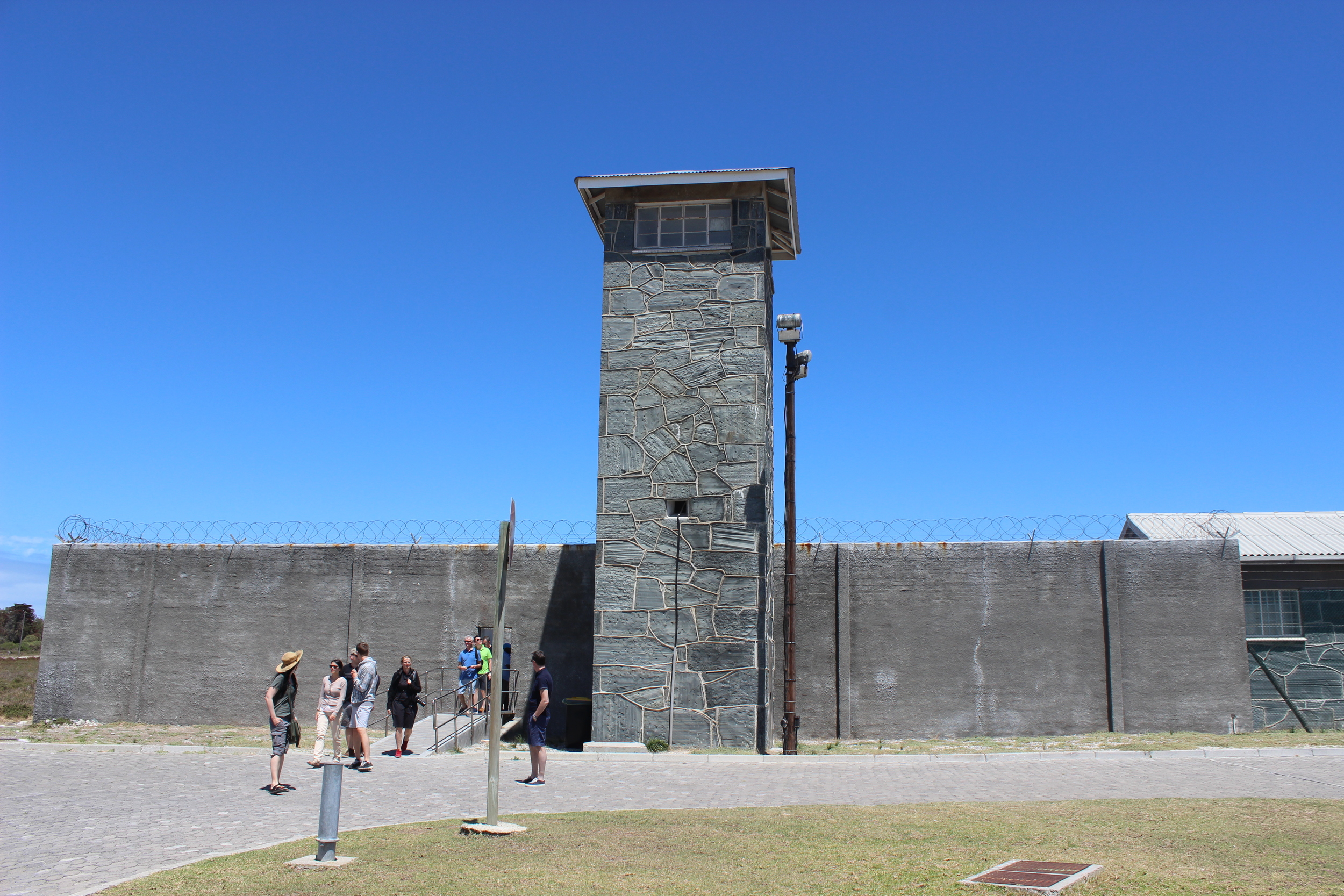  Front of the prison 