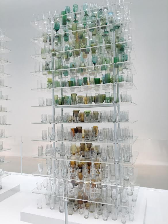 A tree within glass cups
