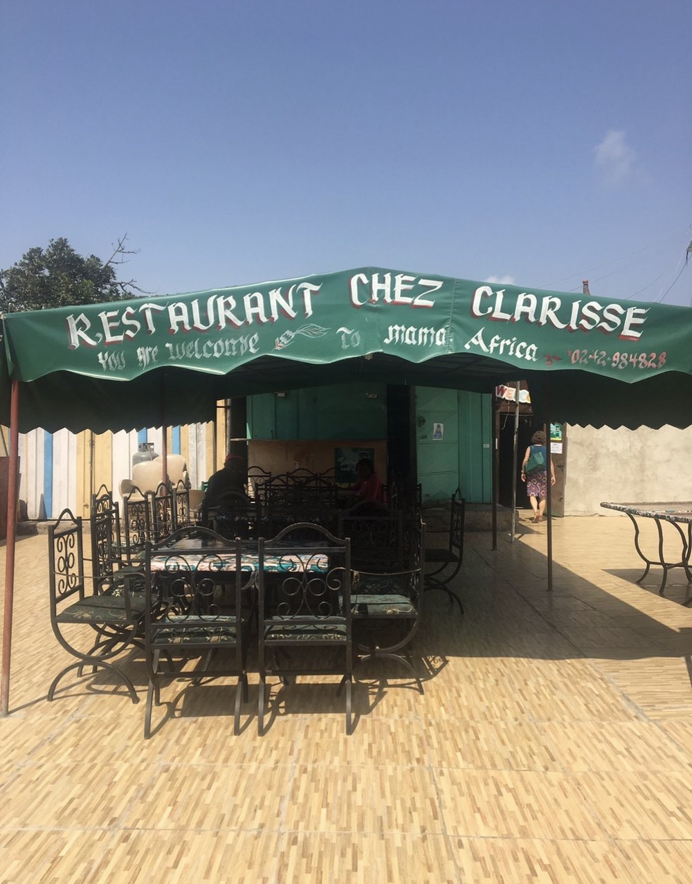 If you're in Accra, go to Chez Clarisse! The food is soooo good.