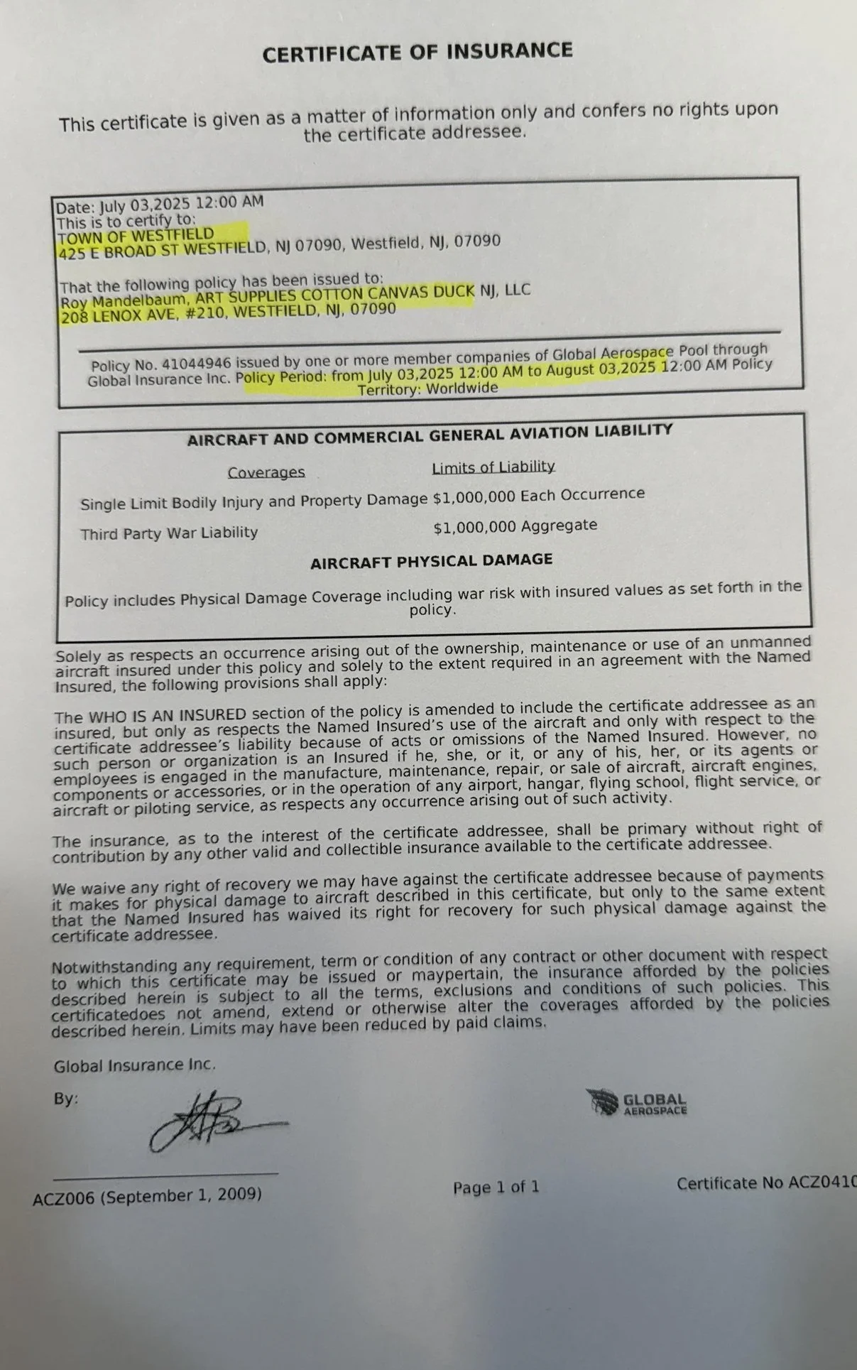 SKYWWATCH_COI_example