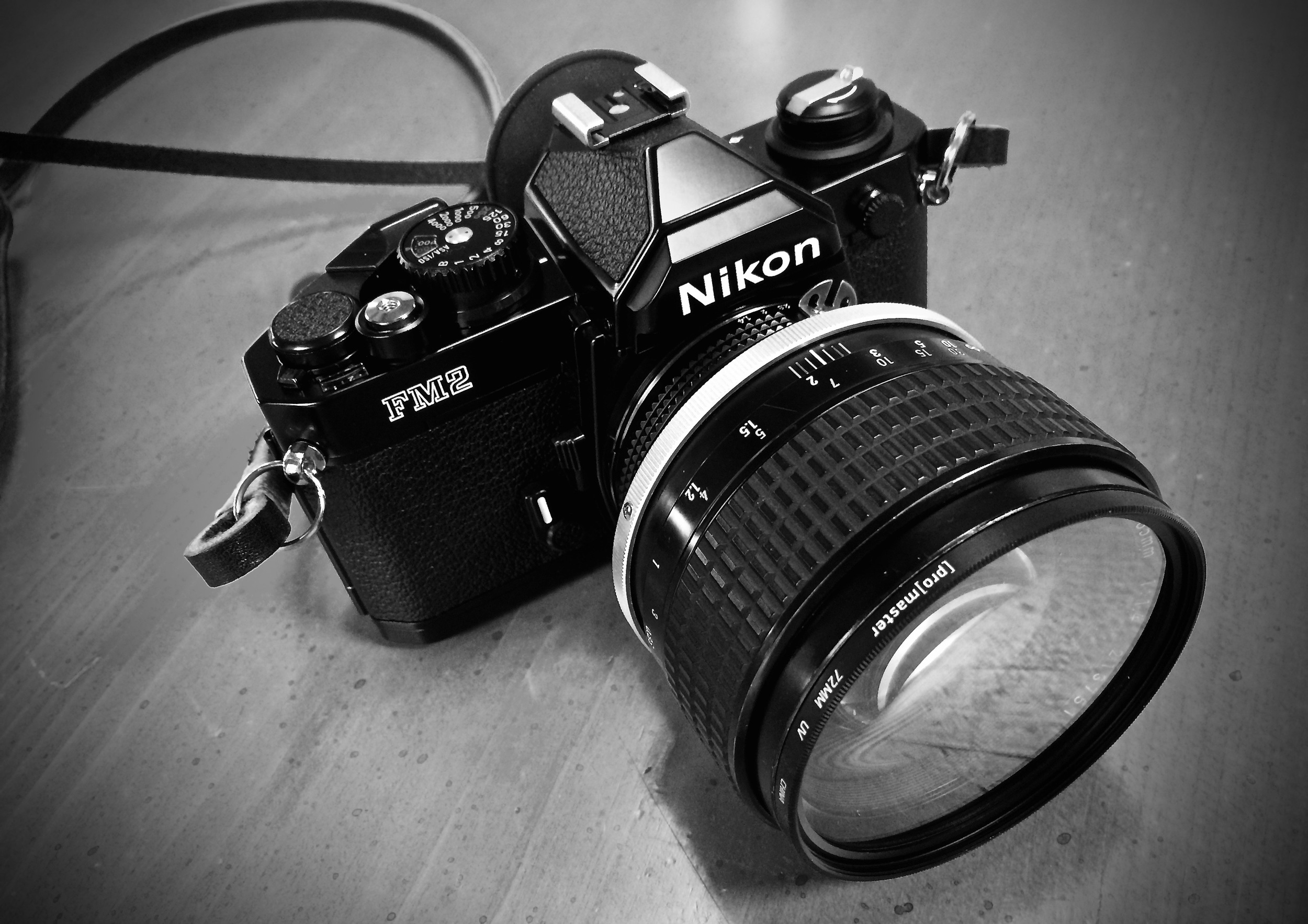 Nikon FM2N with 85mm Nikkor