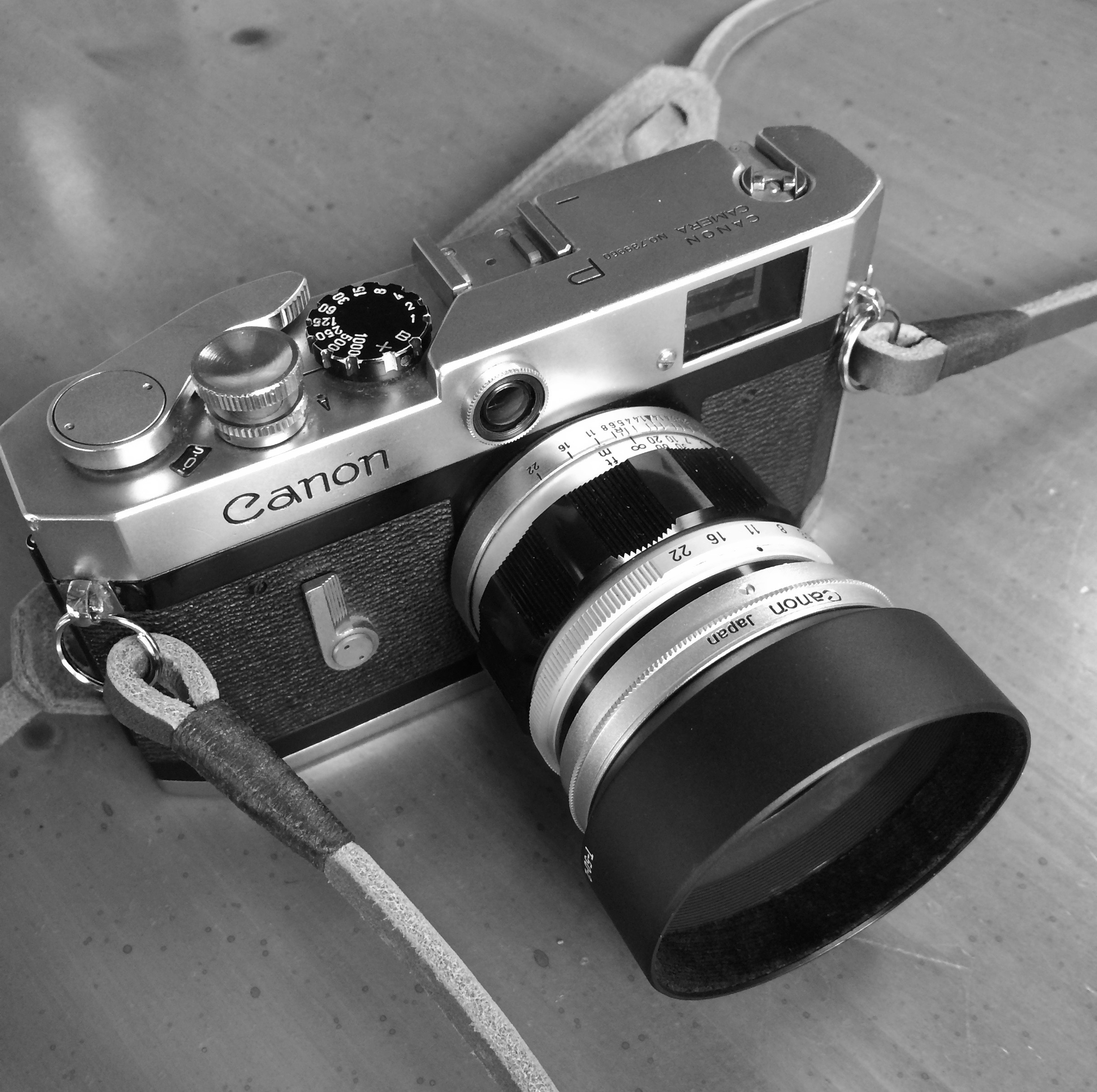 Canon P Rangefinder with 50mm F/1.4 Canon LTM Lens
