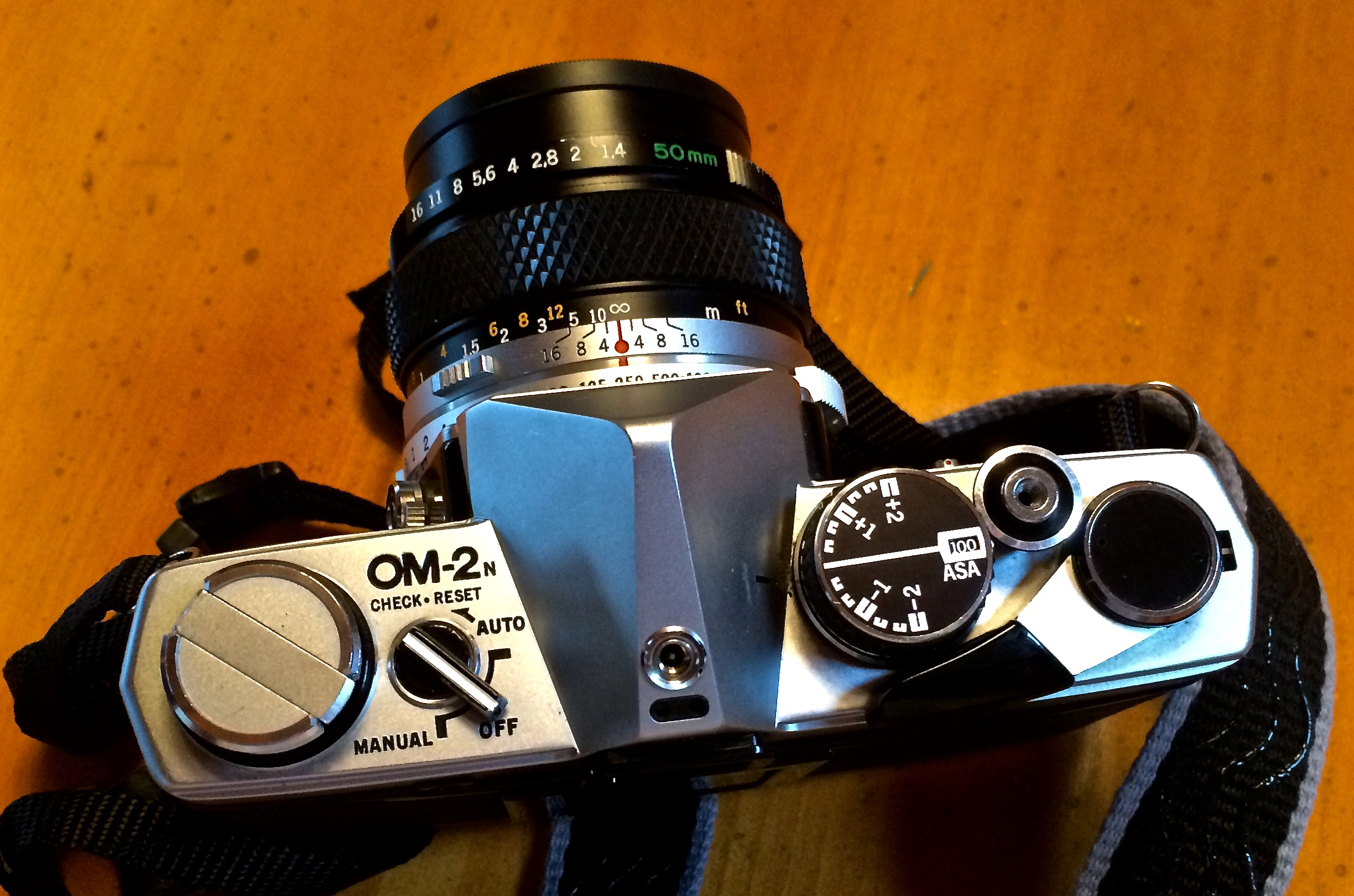 Top view of the OM2n