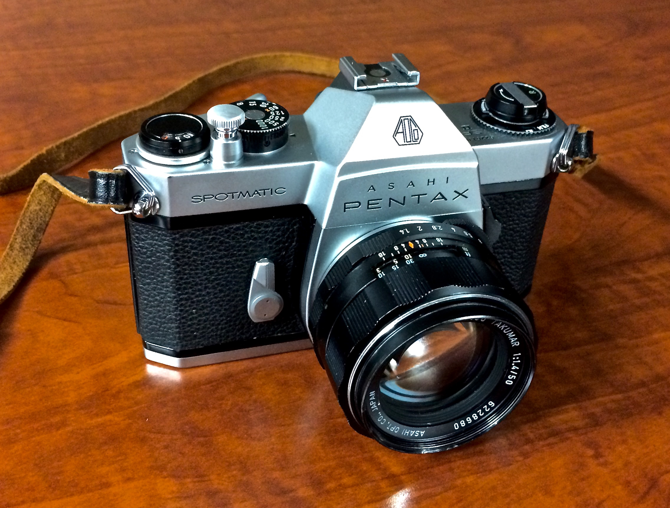 Pentax Spotmatic SPII with 50mm f/1.4 Super Multi-Coated Takumar
